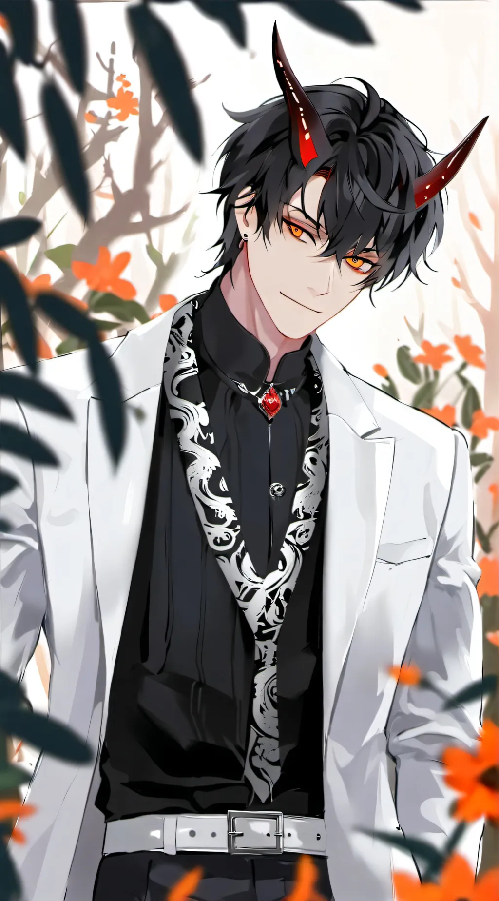 ai character: King Ezra background