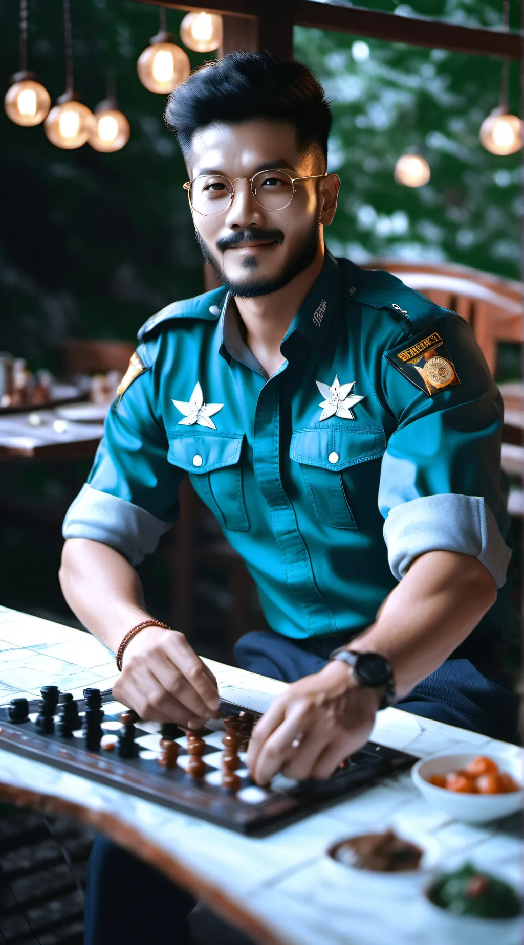 ai character: police  background