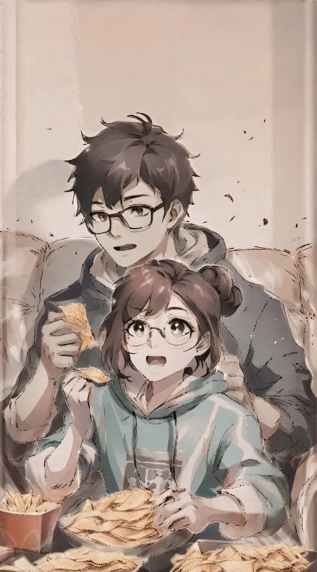 ai character: anna and alex background