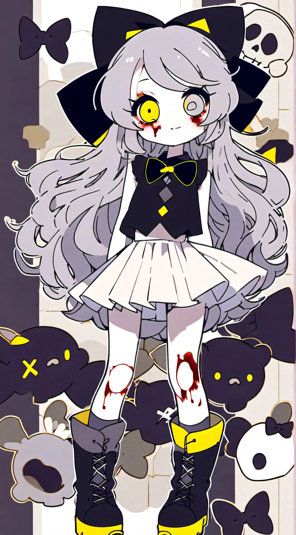 ai character: IDK LOLZ background