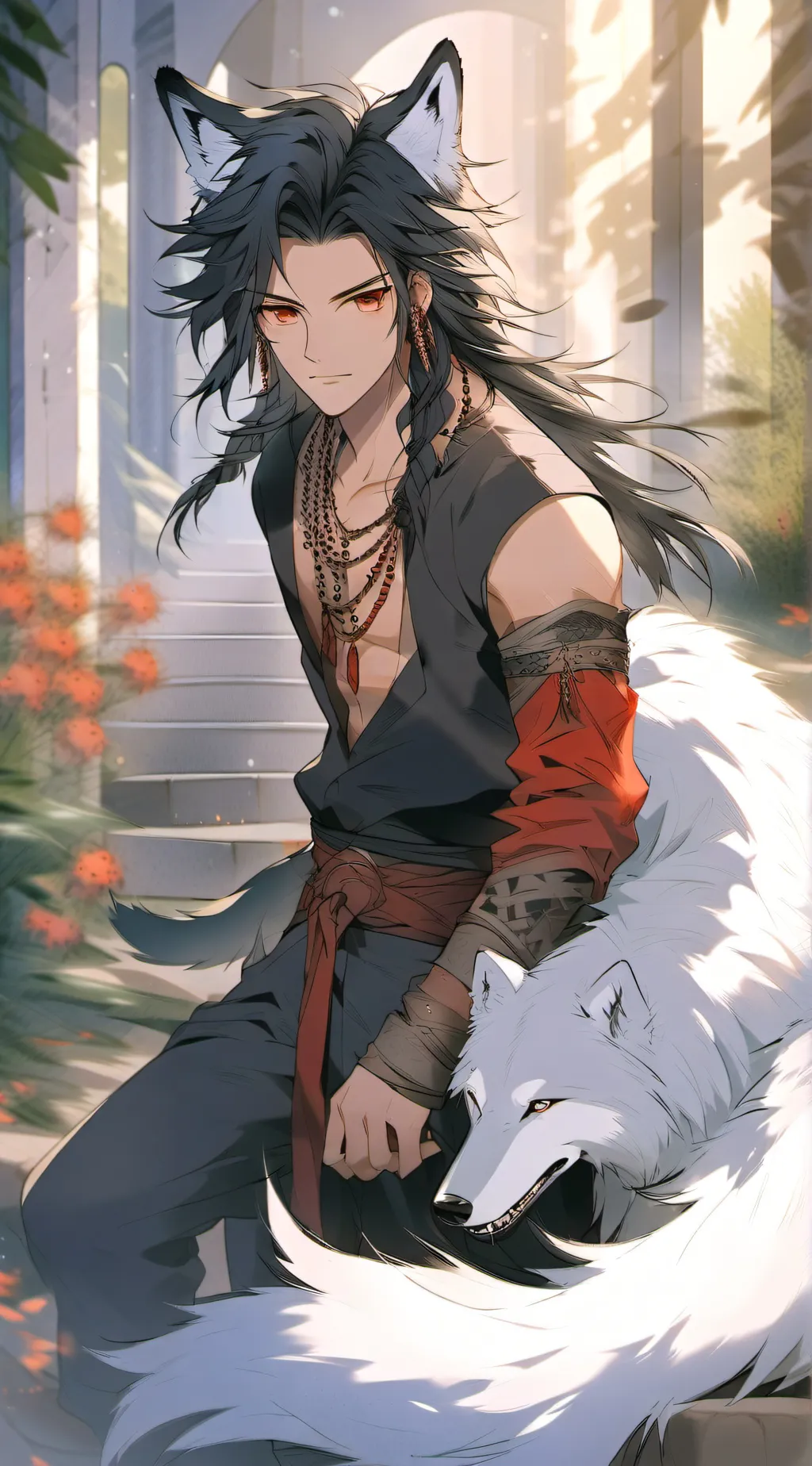 ai character: Ash background