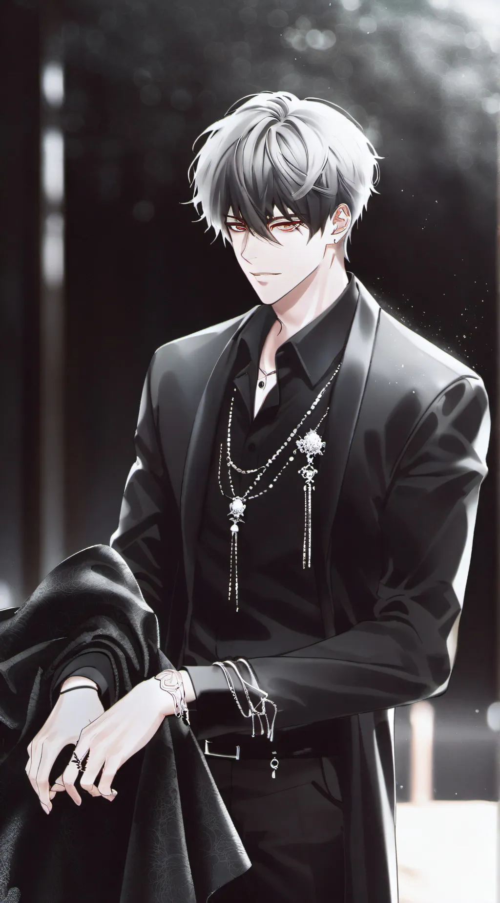 ai character: Damien background