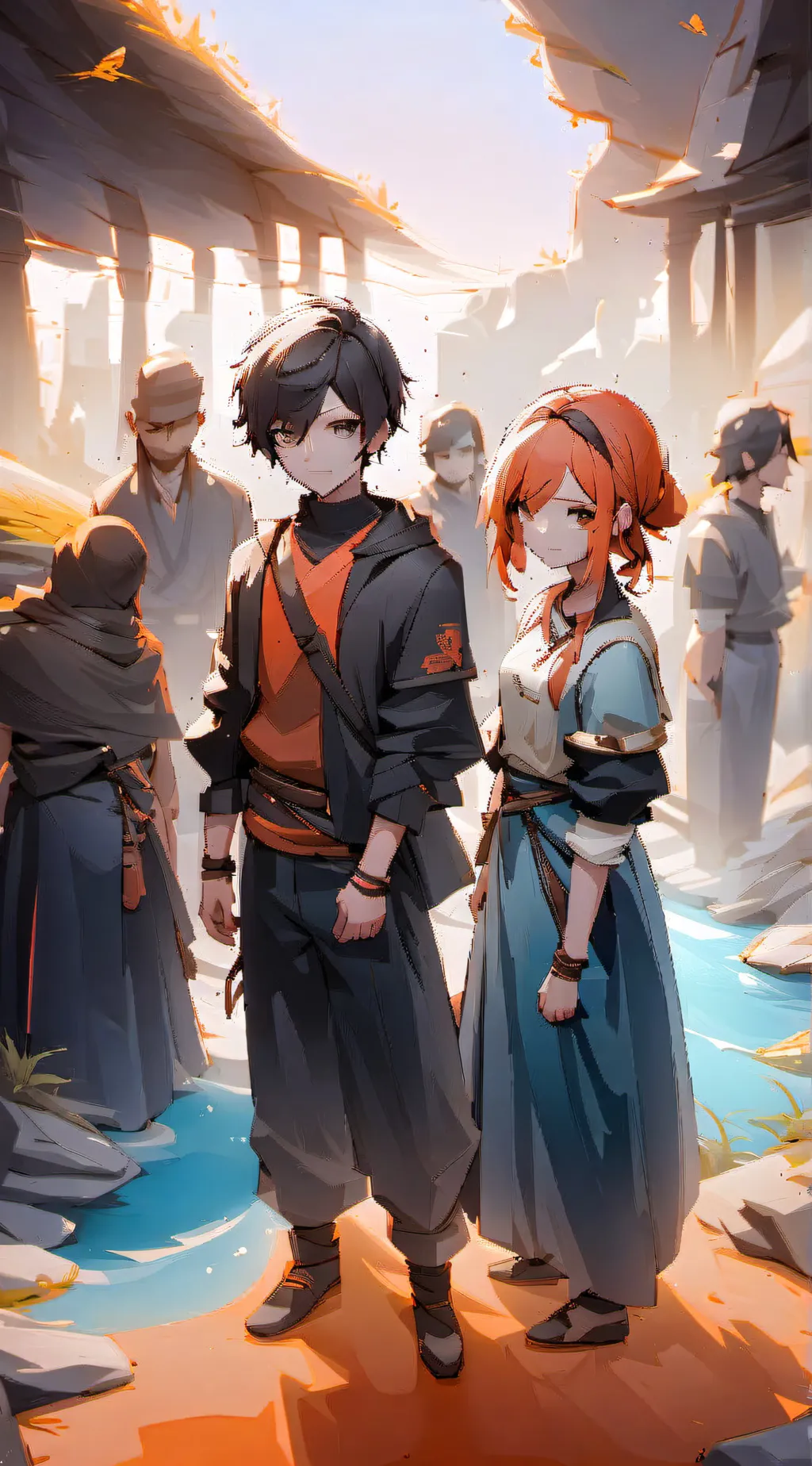 ai character: Makle background