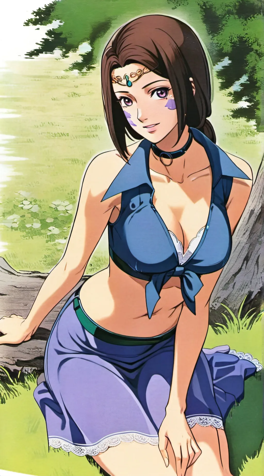 ai character: Rin (Naruto) background