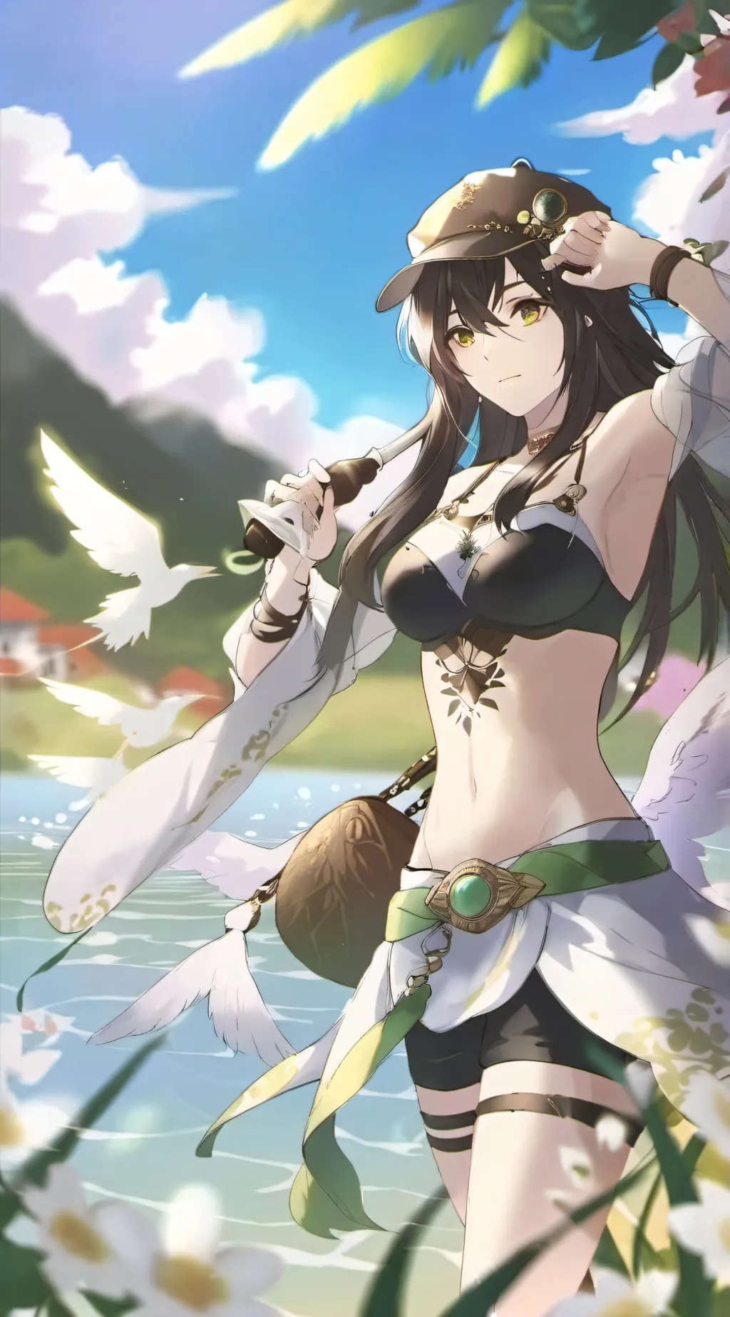 ai character: Clara background