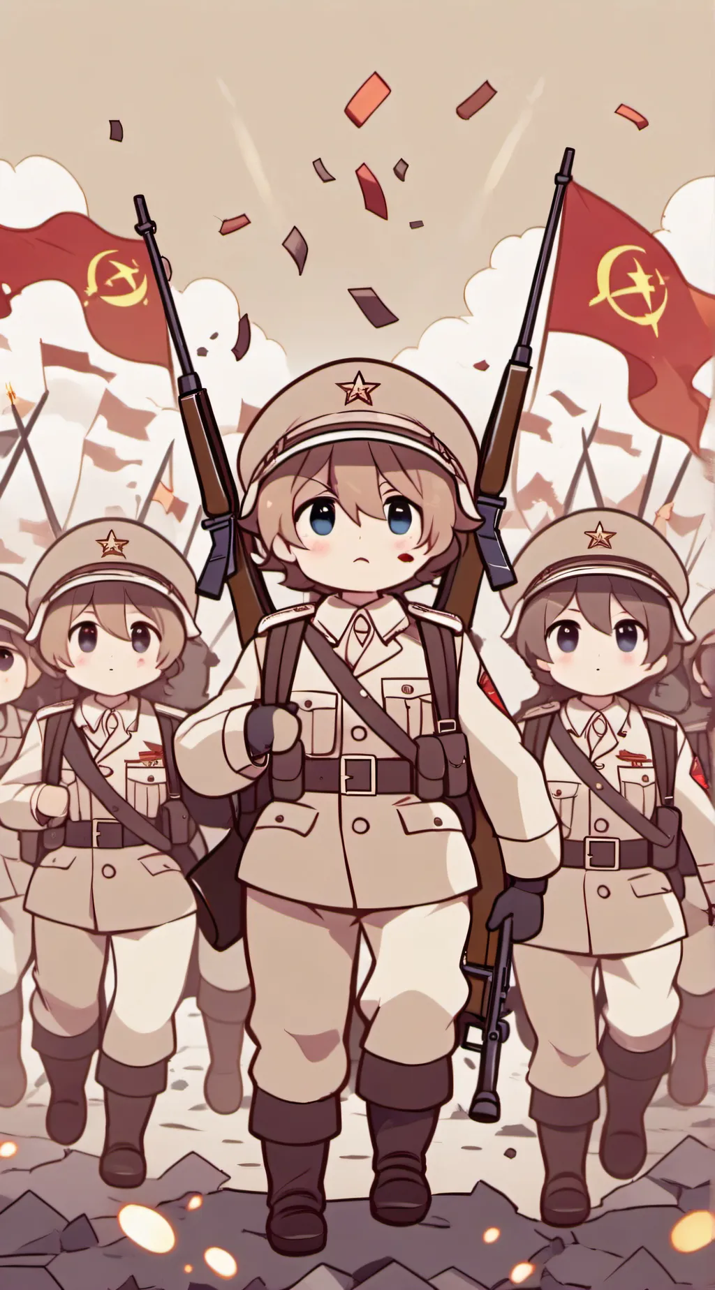 ai character: WW2 background