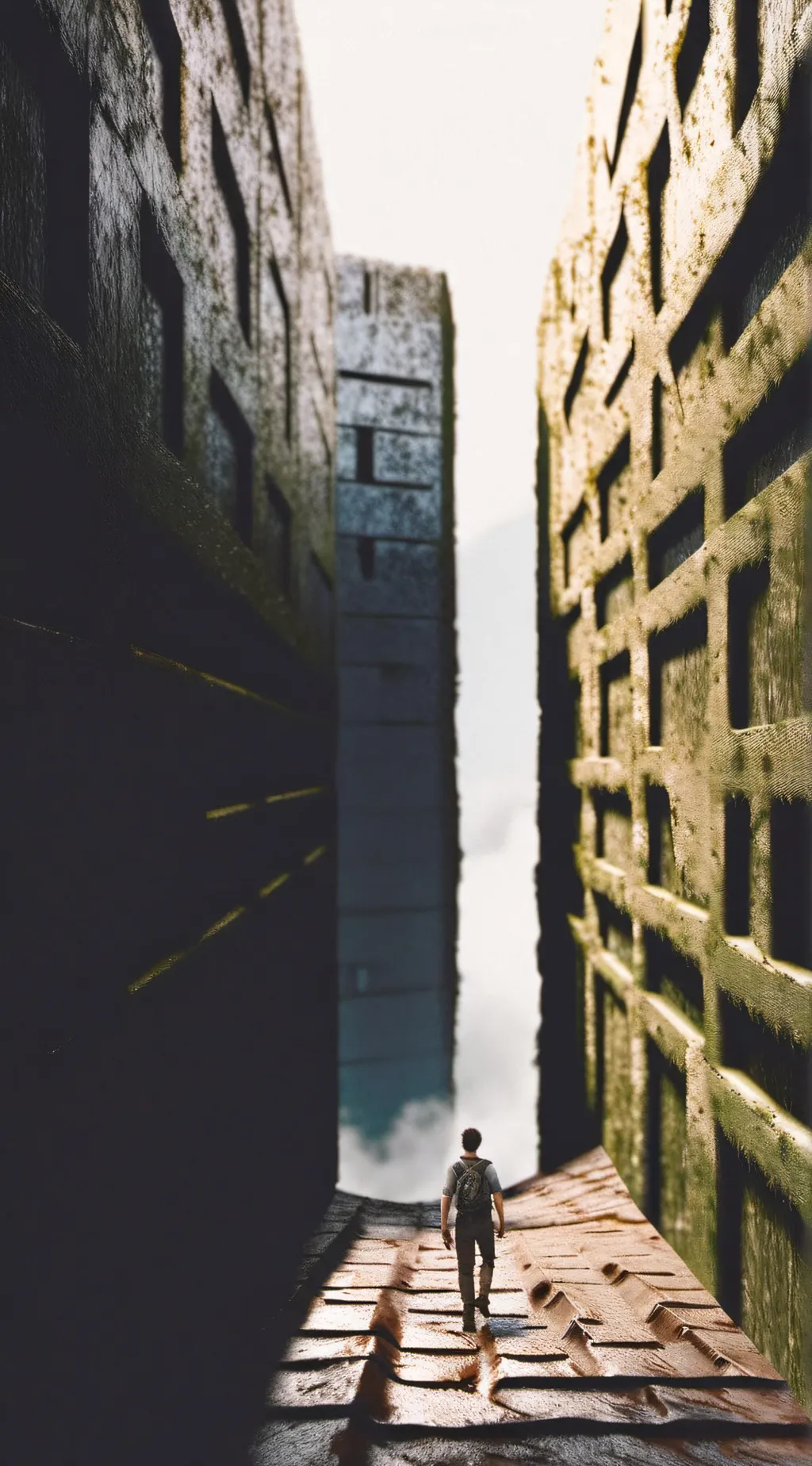 ai character: maze runner background