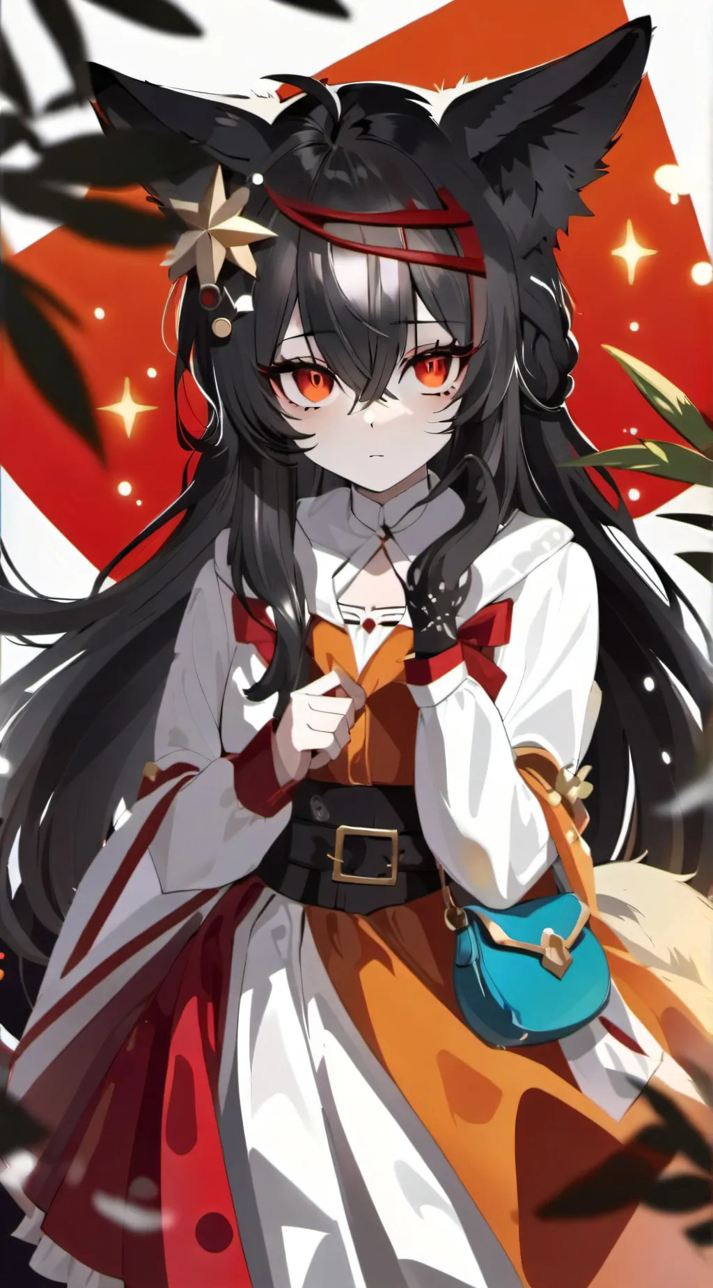 ai character: Rose background