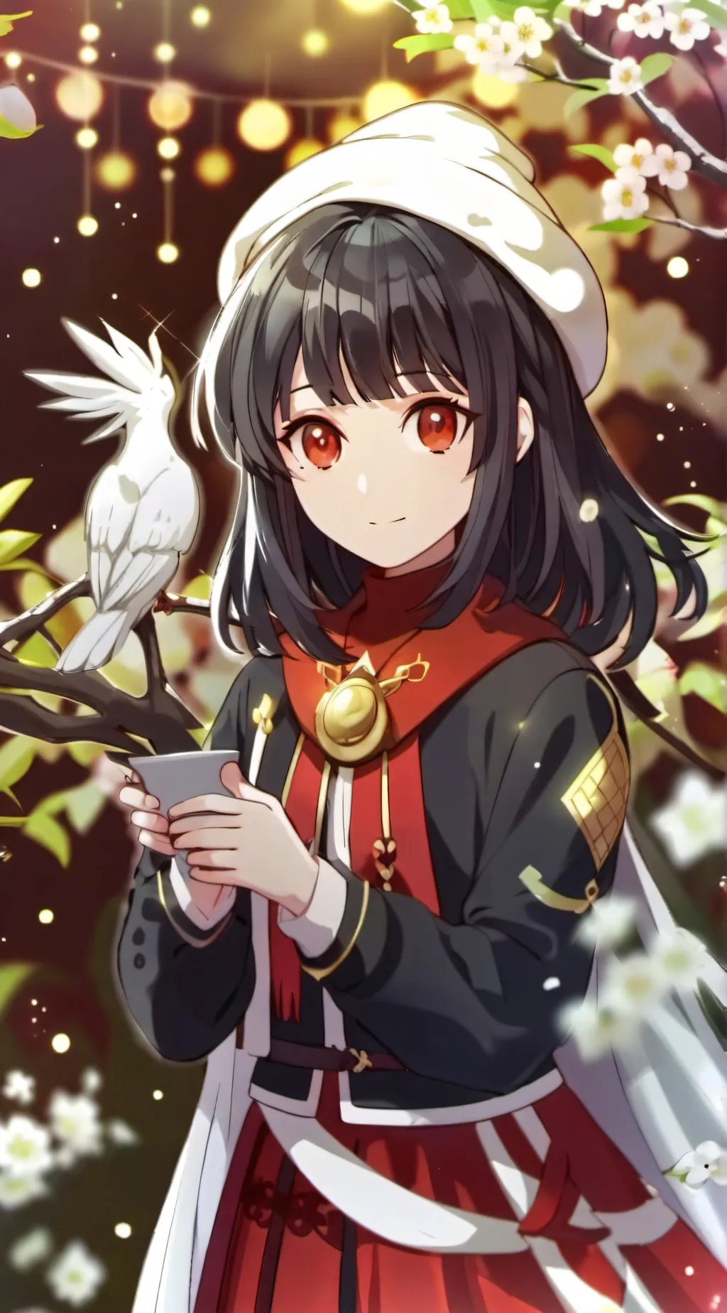 ai character: mha dragon background