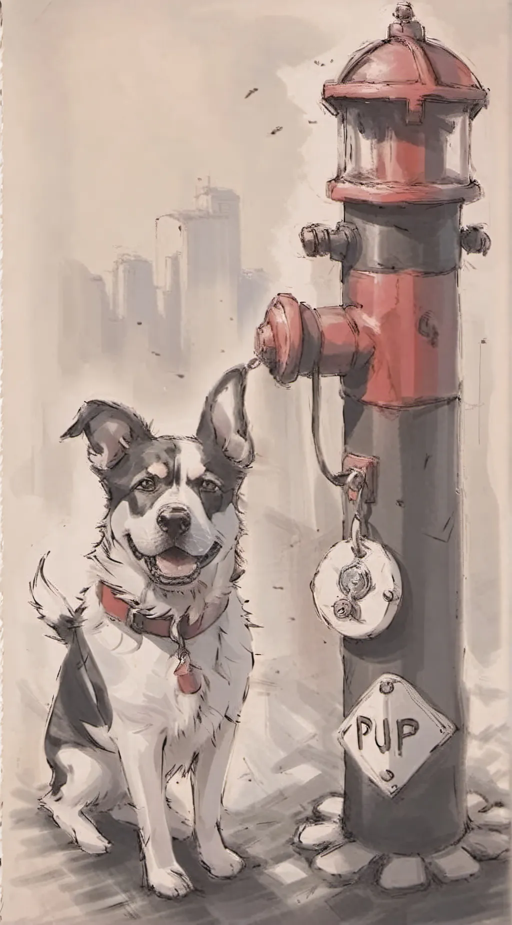 ai character: ✨PUP ACADEMY✨ background