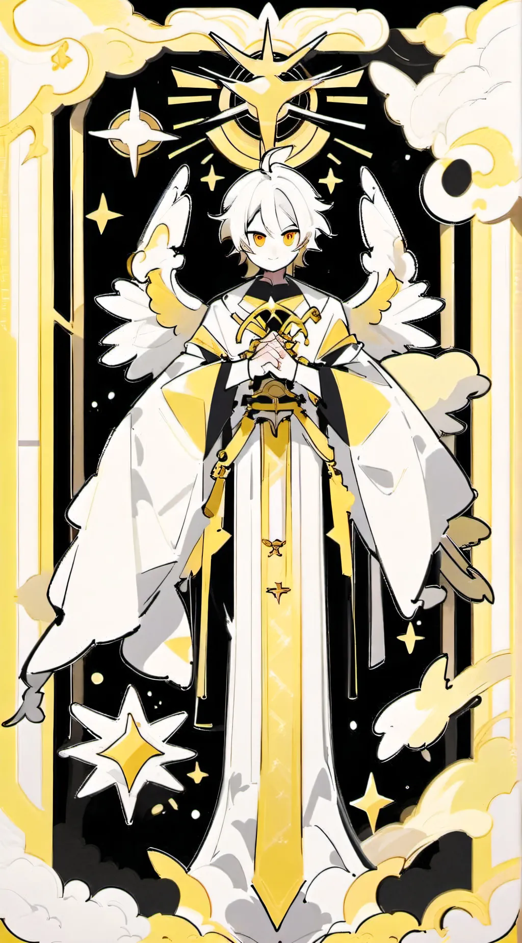 ai character: ♡◇☆-cylde-☆◇♡ background