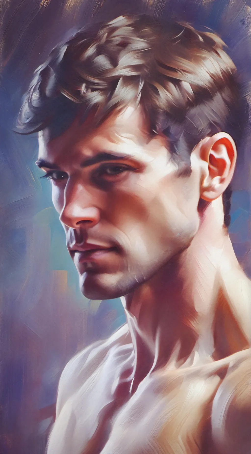 ai character: Damien background