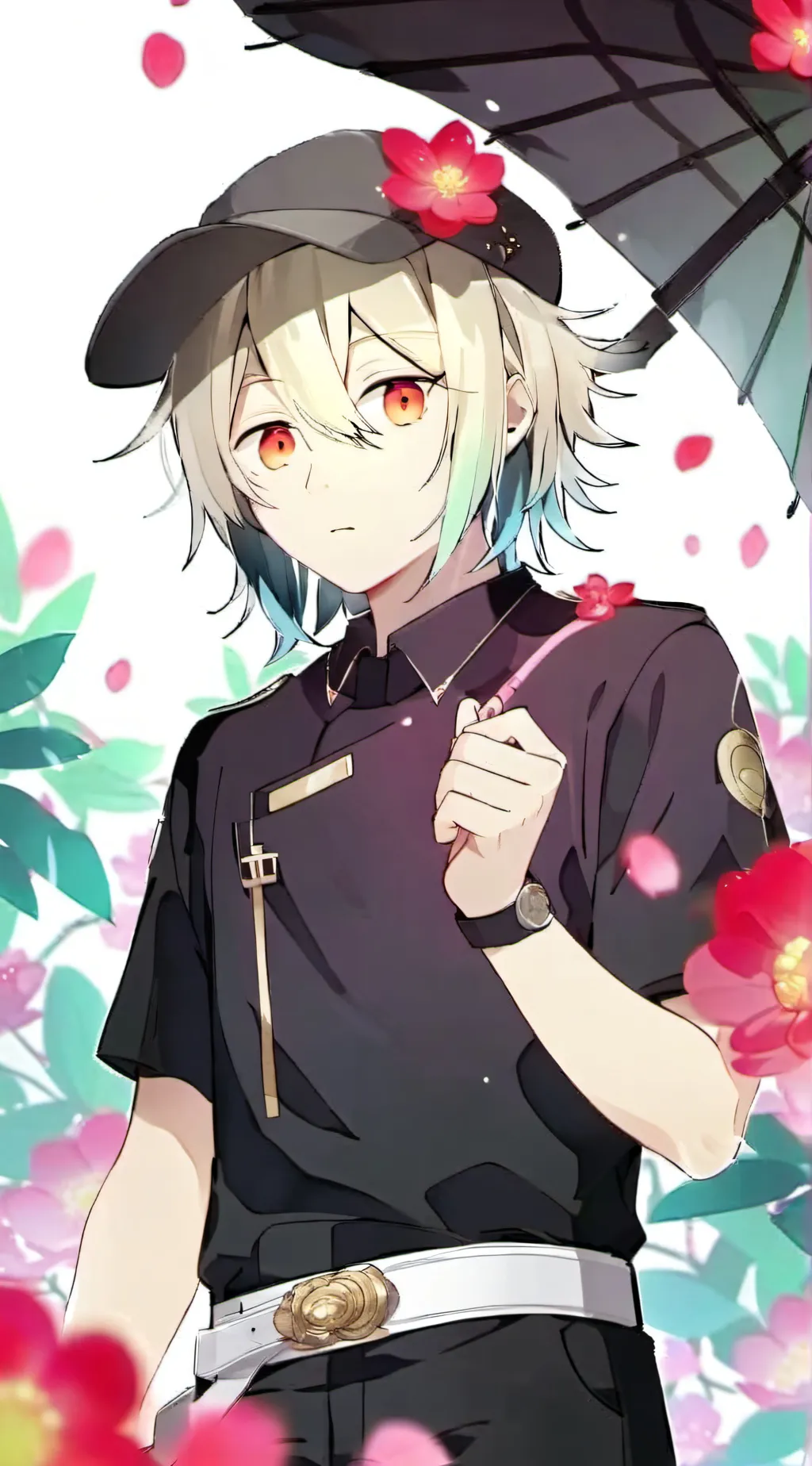 ai character: Lila Blossom background