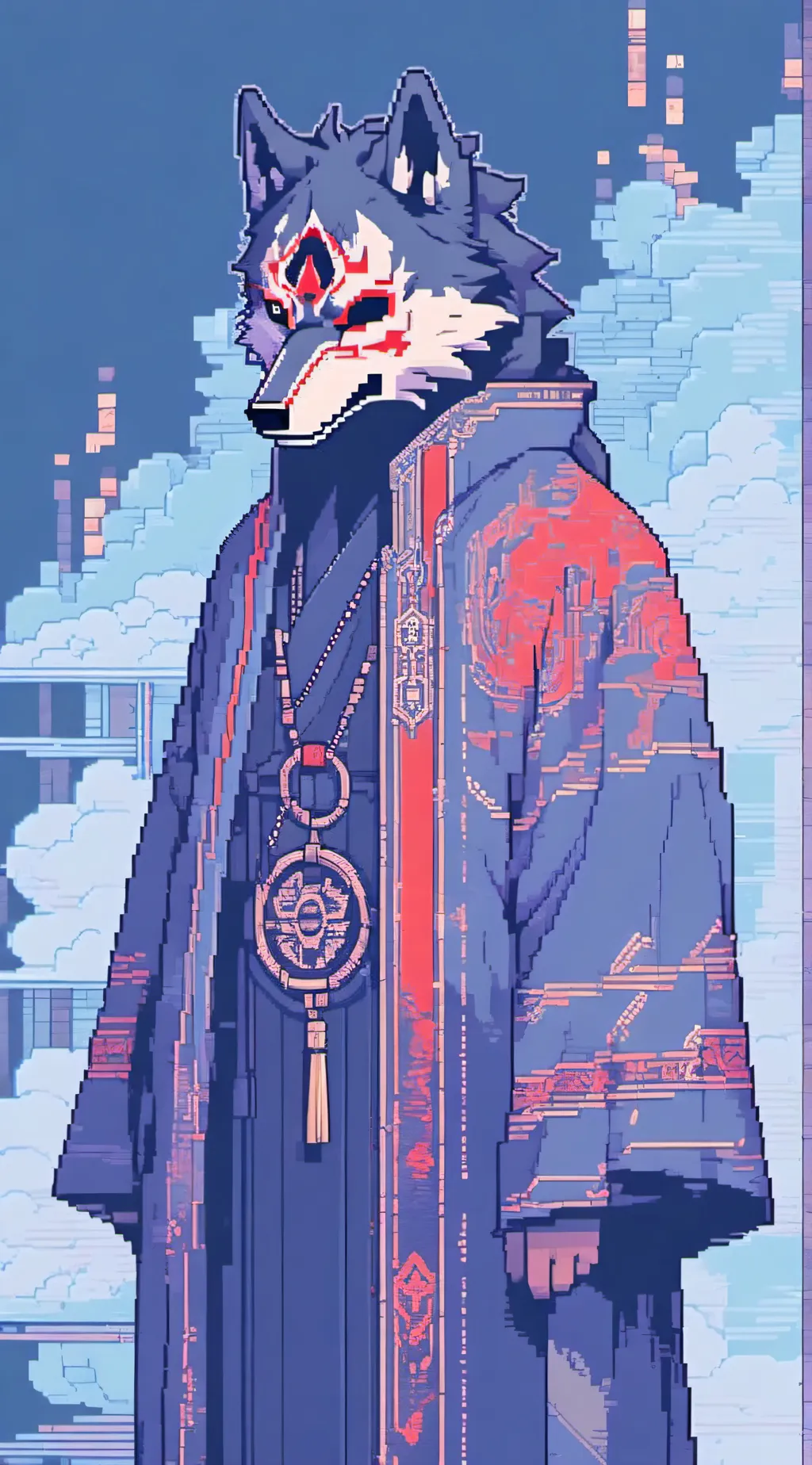 ai character: puro background