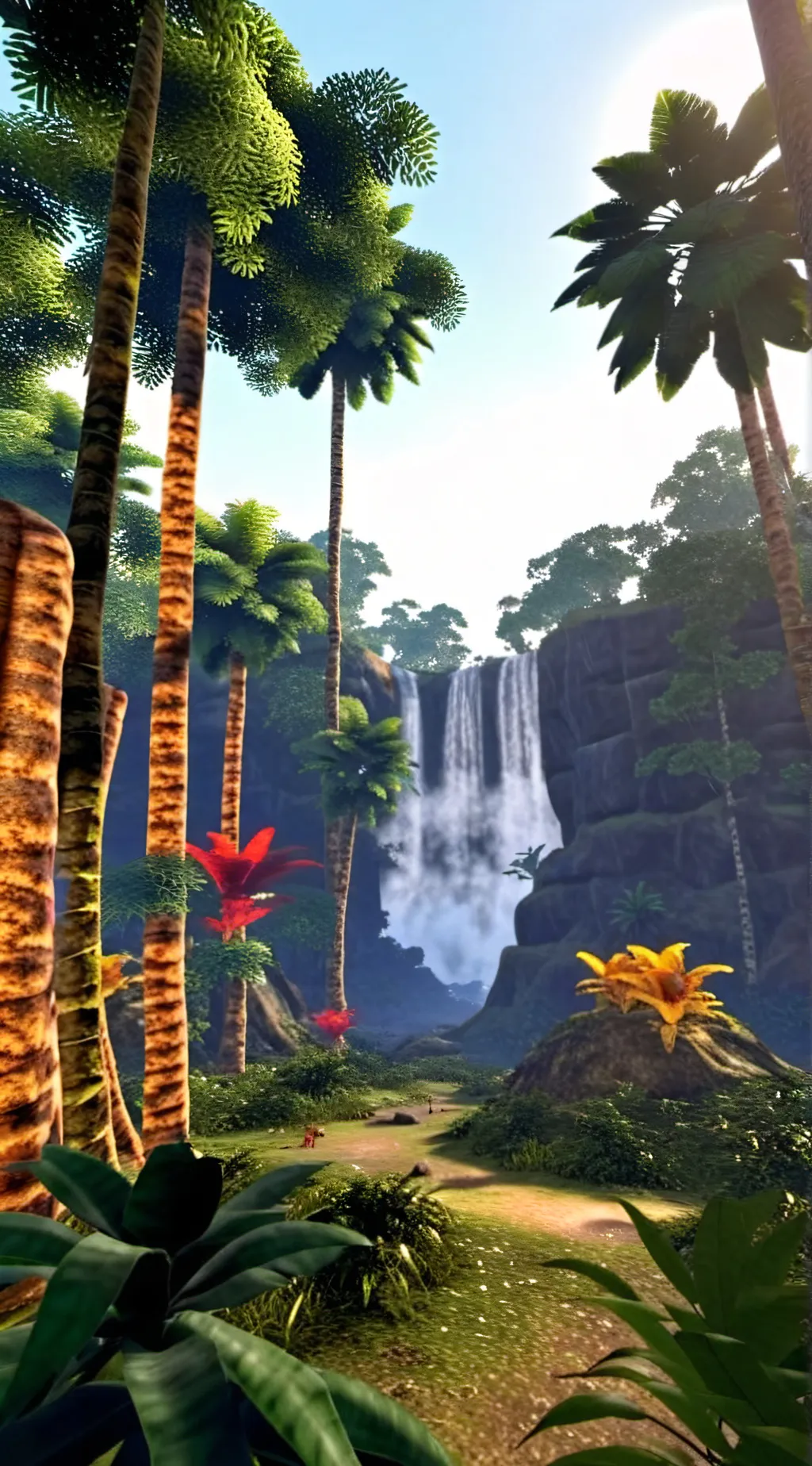 ai character: Jumanji background