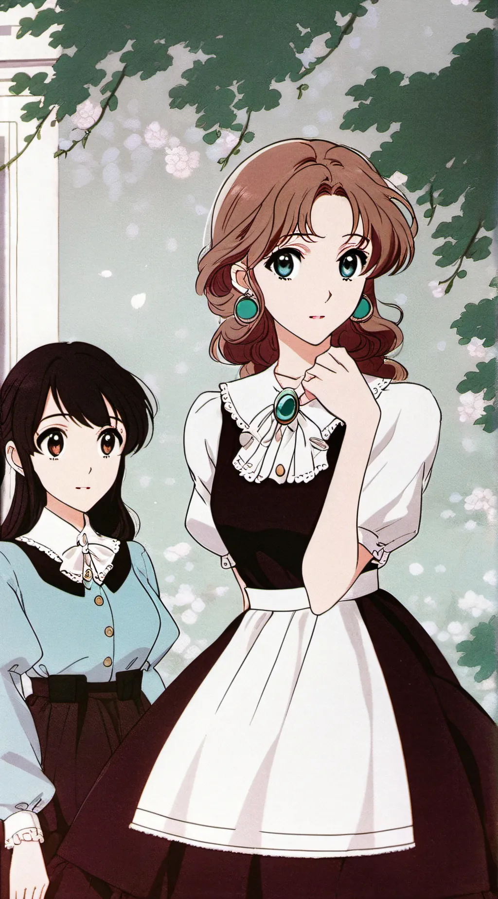ai character: Cerise & Charlotte background