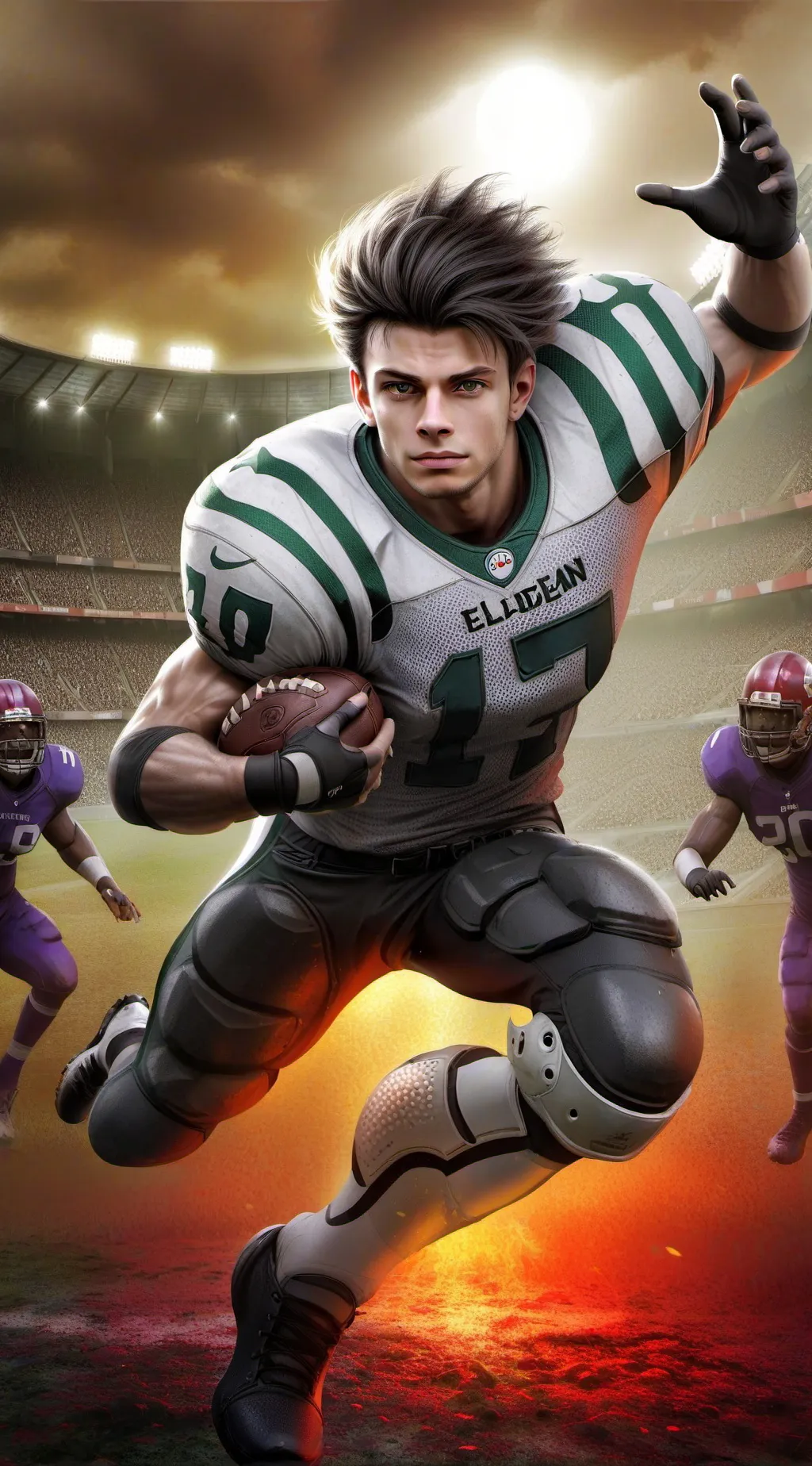 ai character: Jason  background