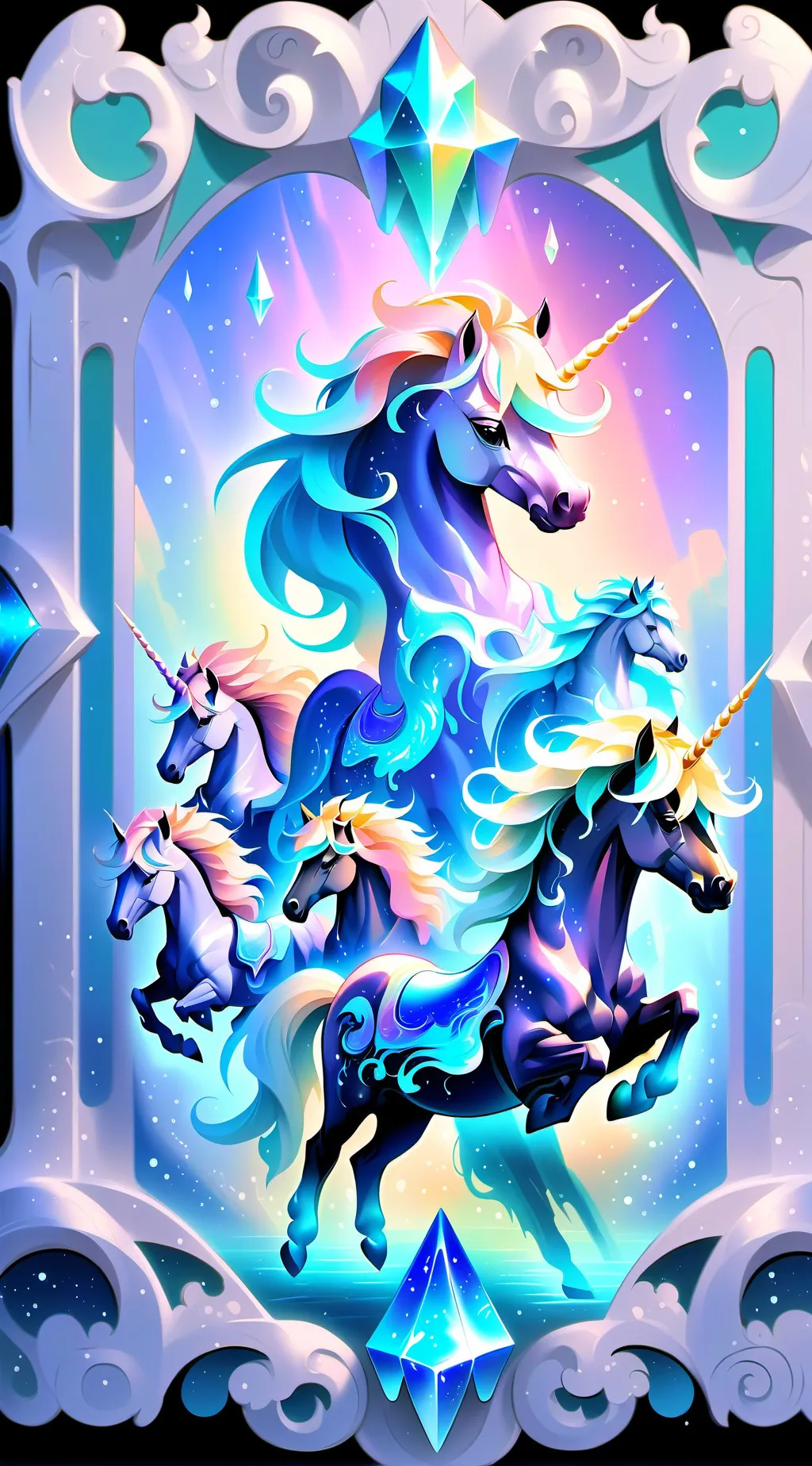 ai character: Mlp story  background