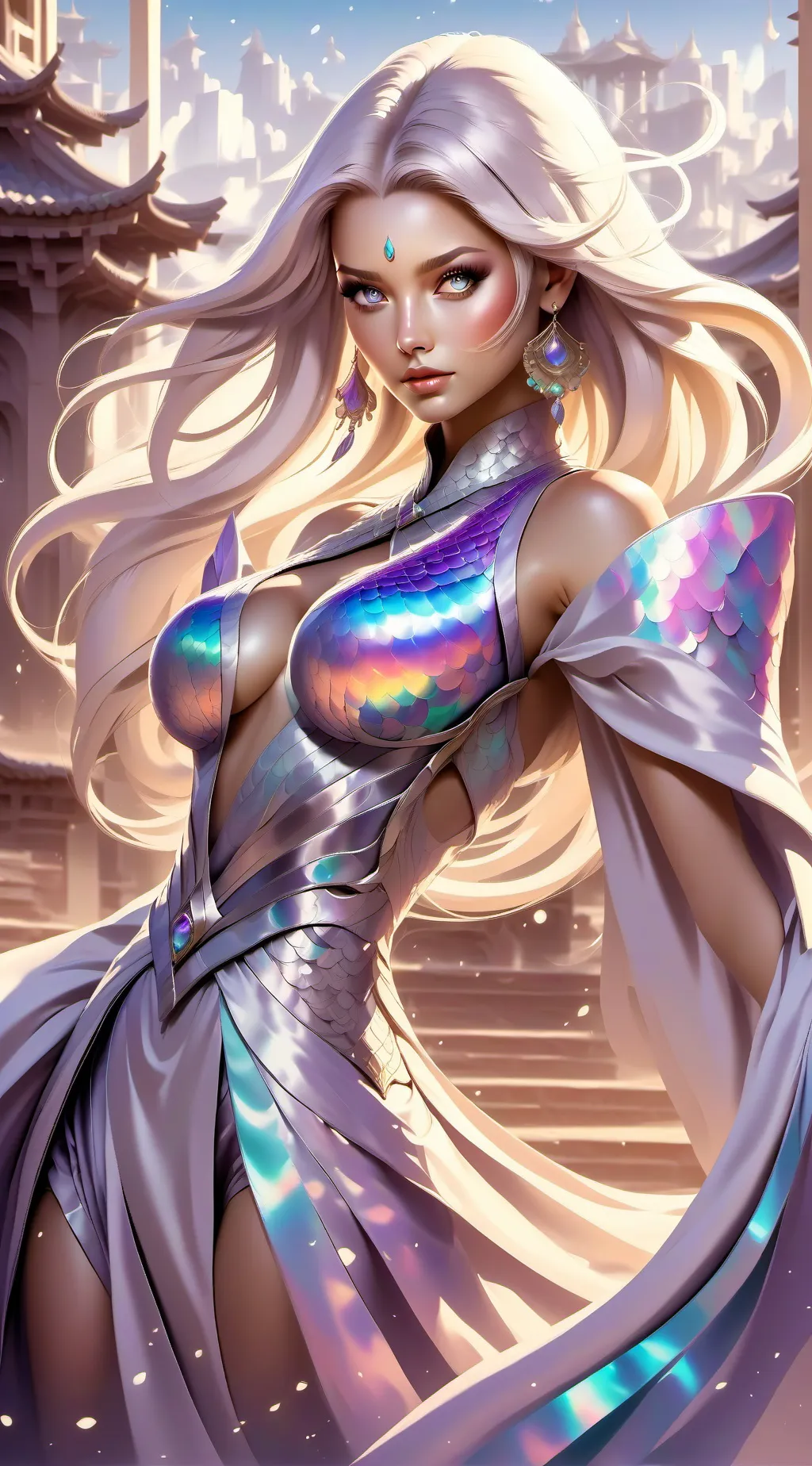 ai character: titan tv man  background