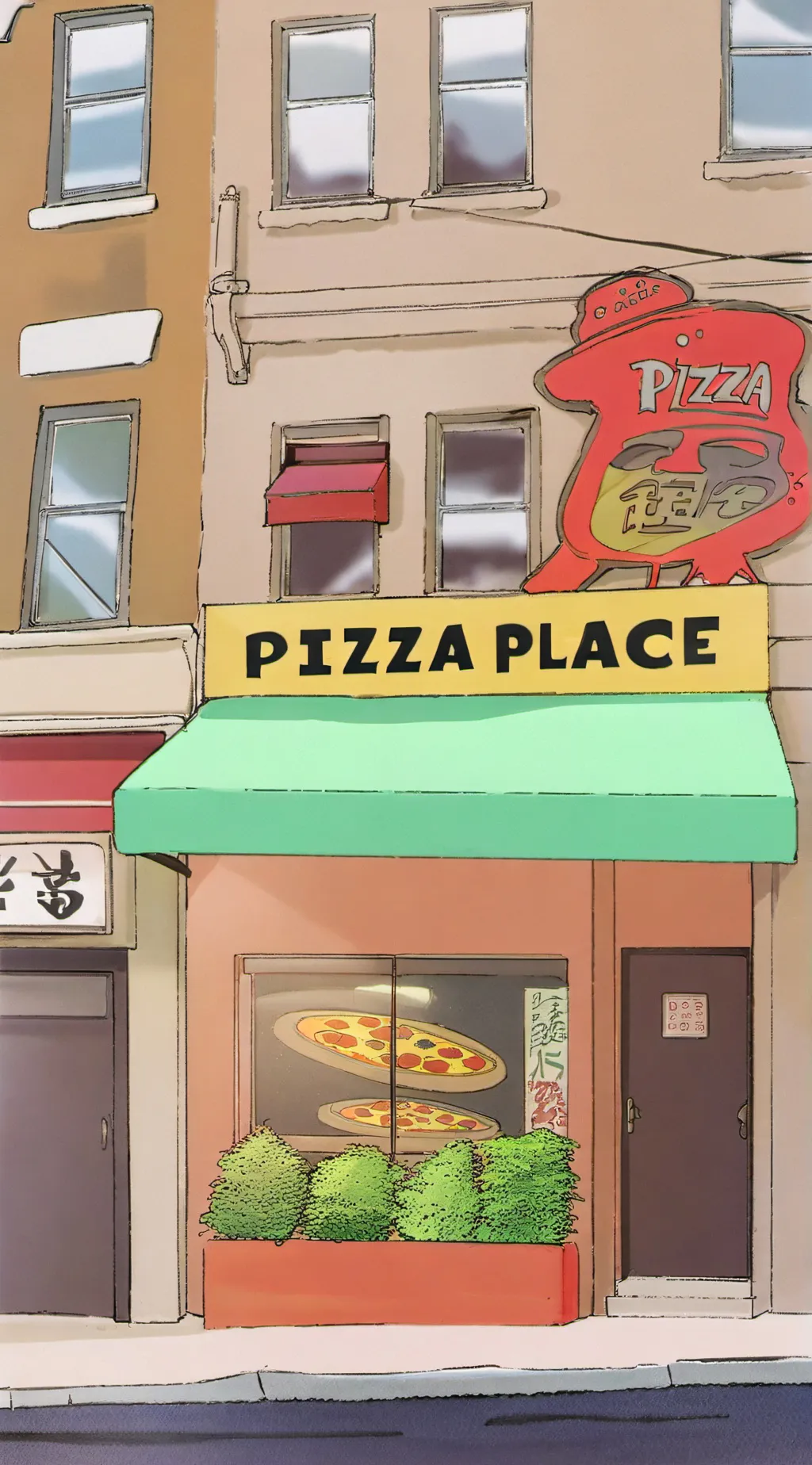 ai character: FNAF Afton time tr background