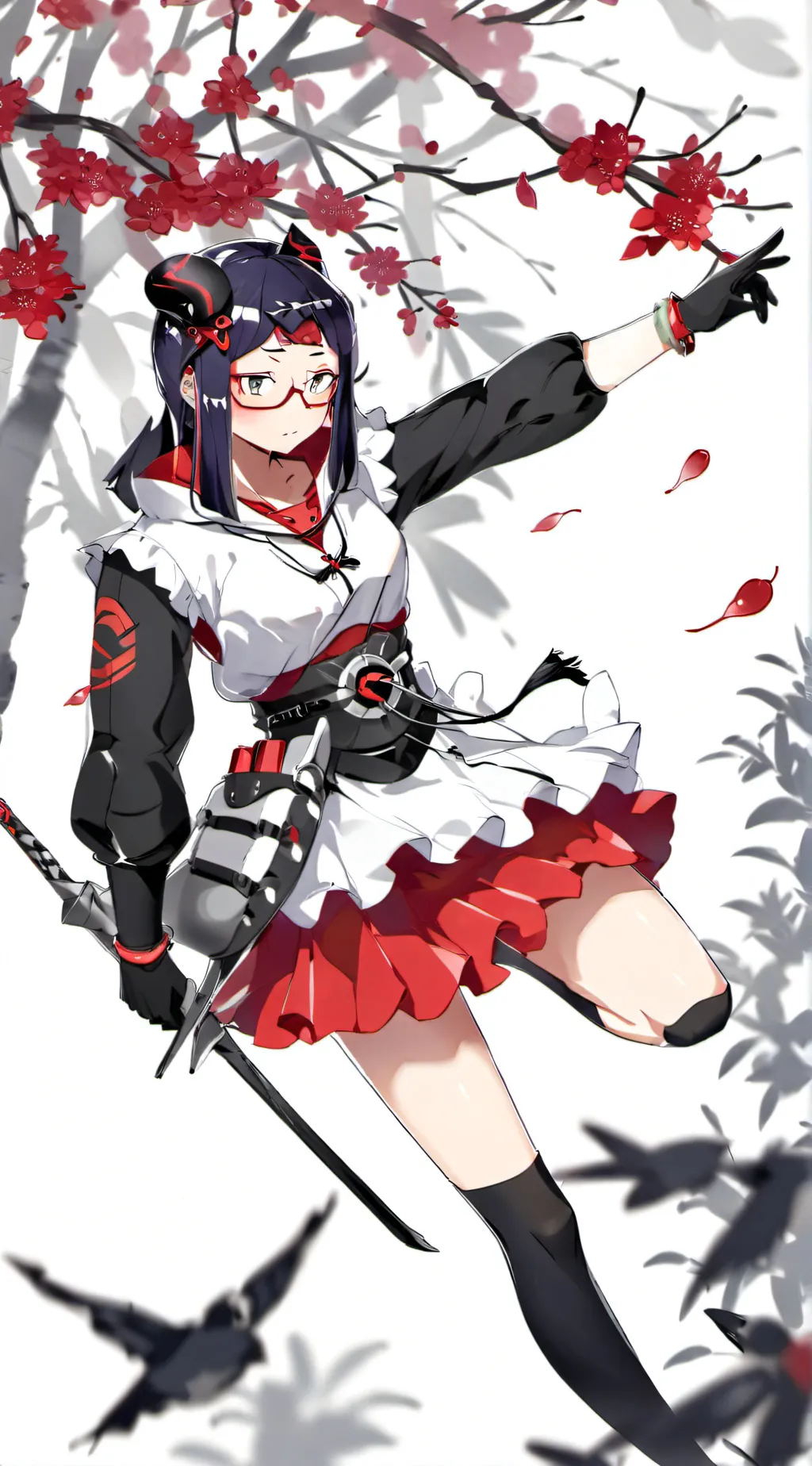 ai character: kyoka jiro  background