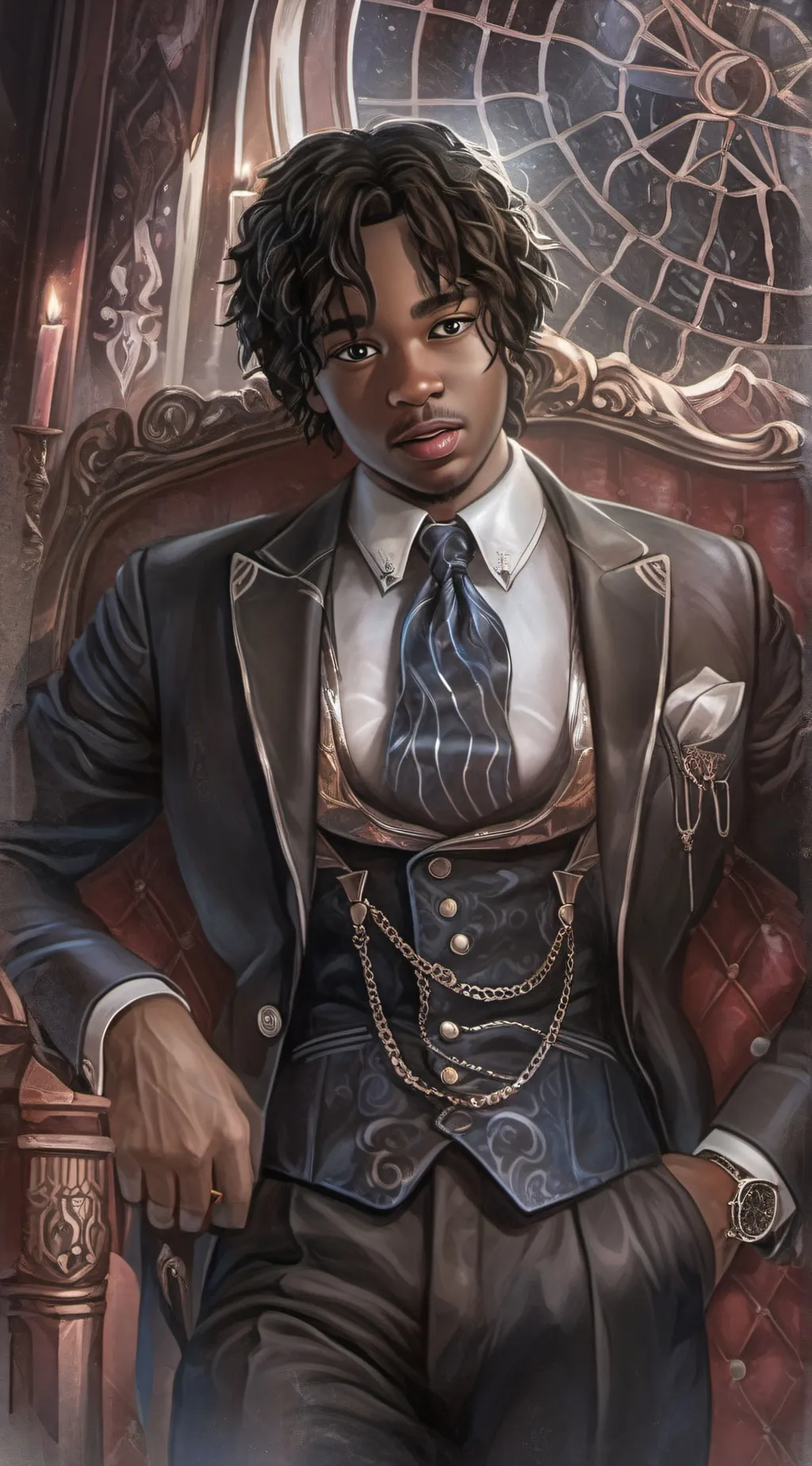 ai character: Micah (ur mean dad background