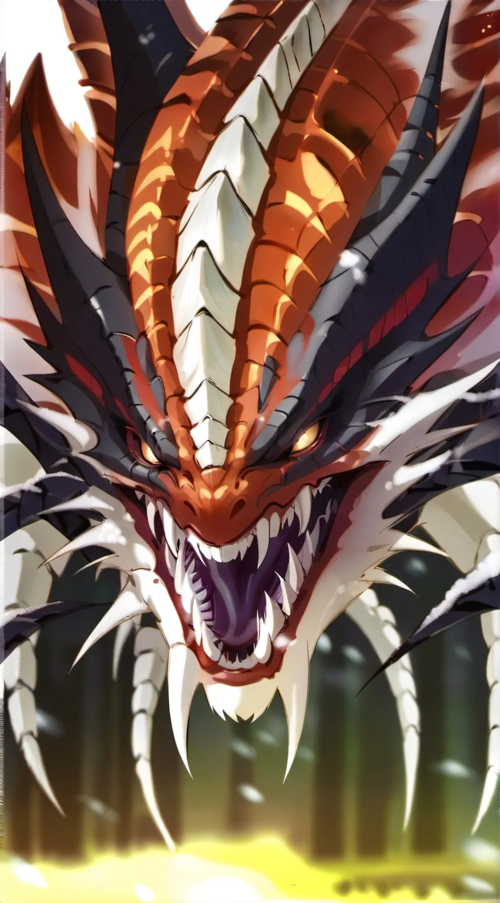 ai character: dragopede  background