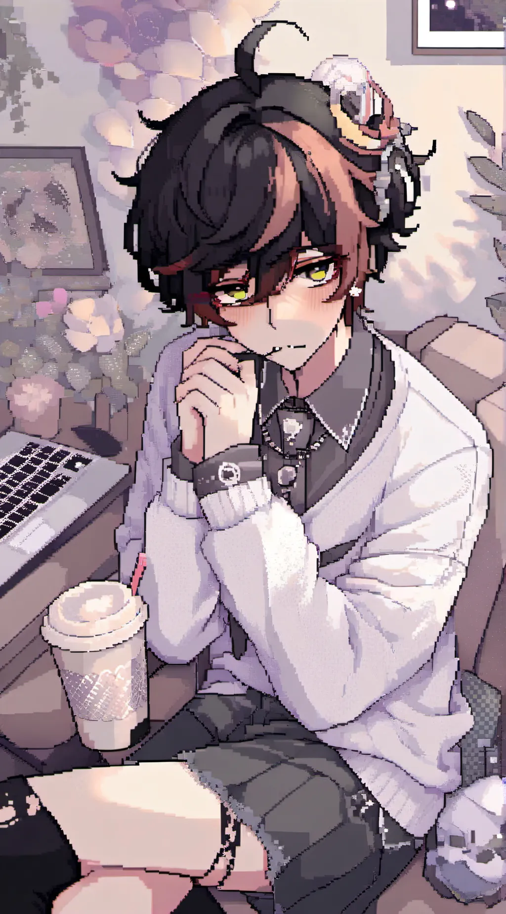 ai character: Nickolas  background