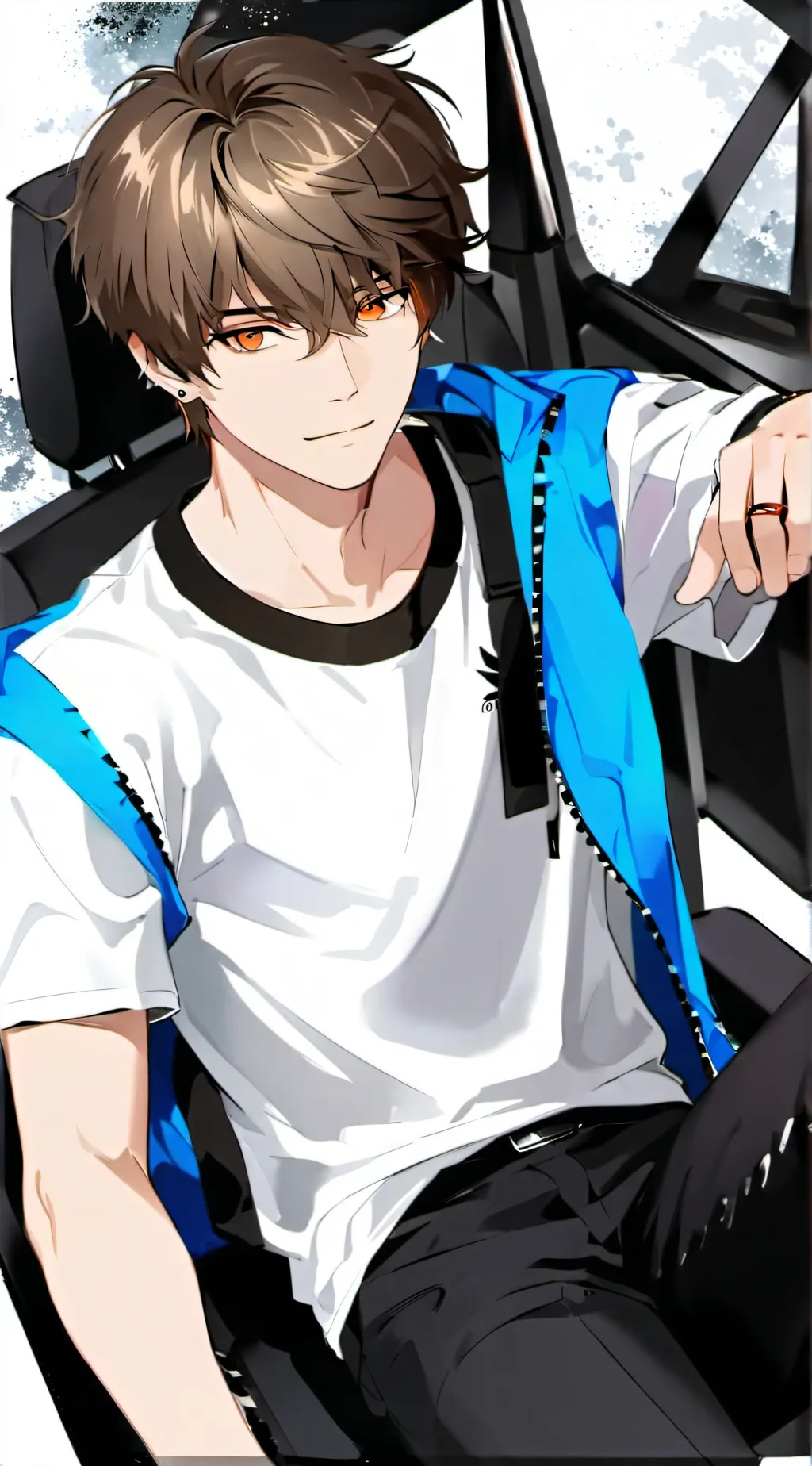 ai character: Keane(from boy gf) background