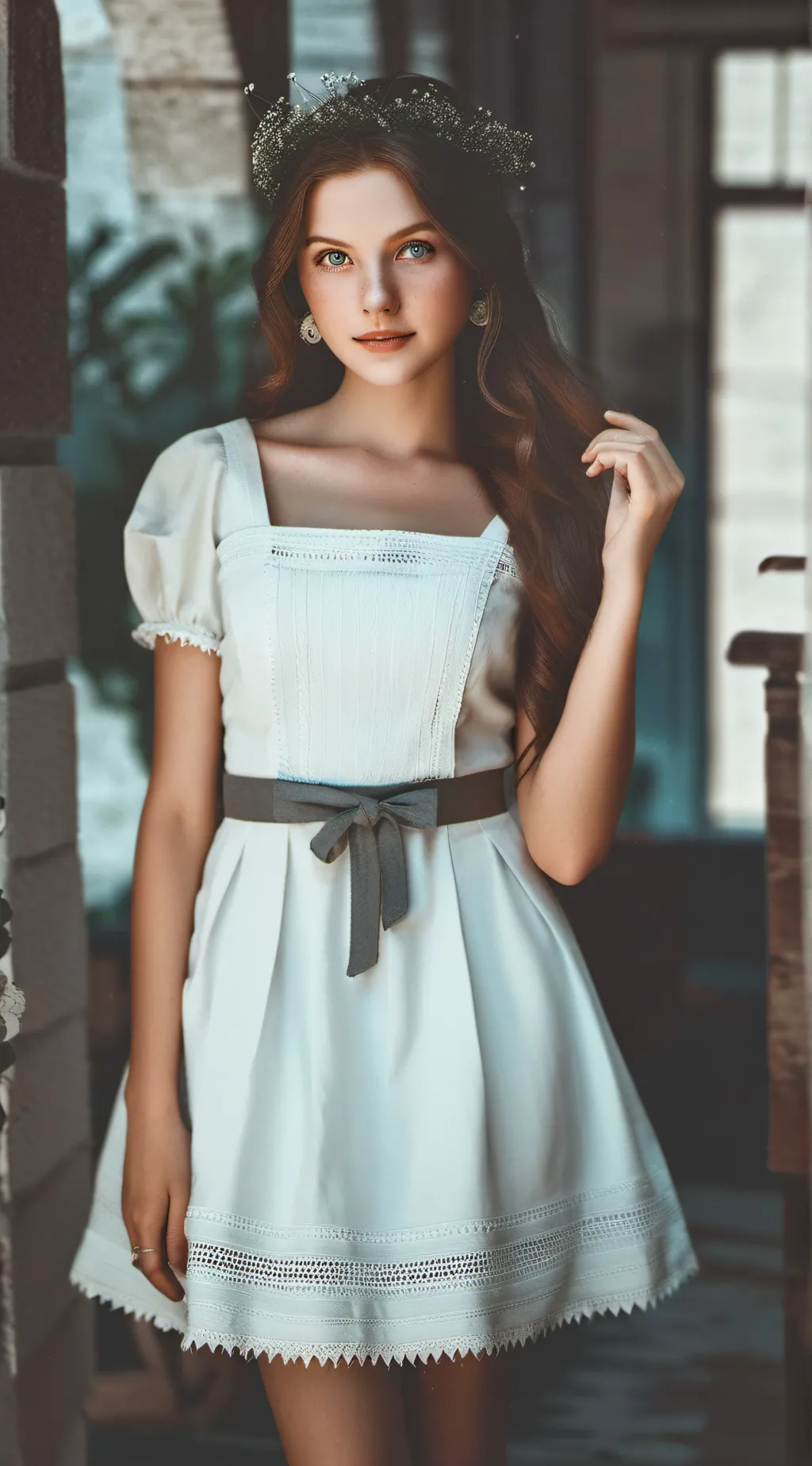 ai character: Shayla  background