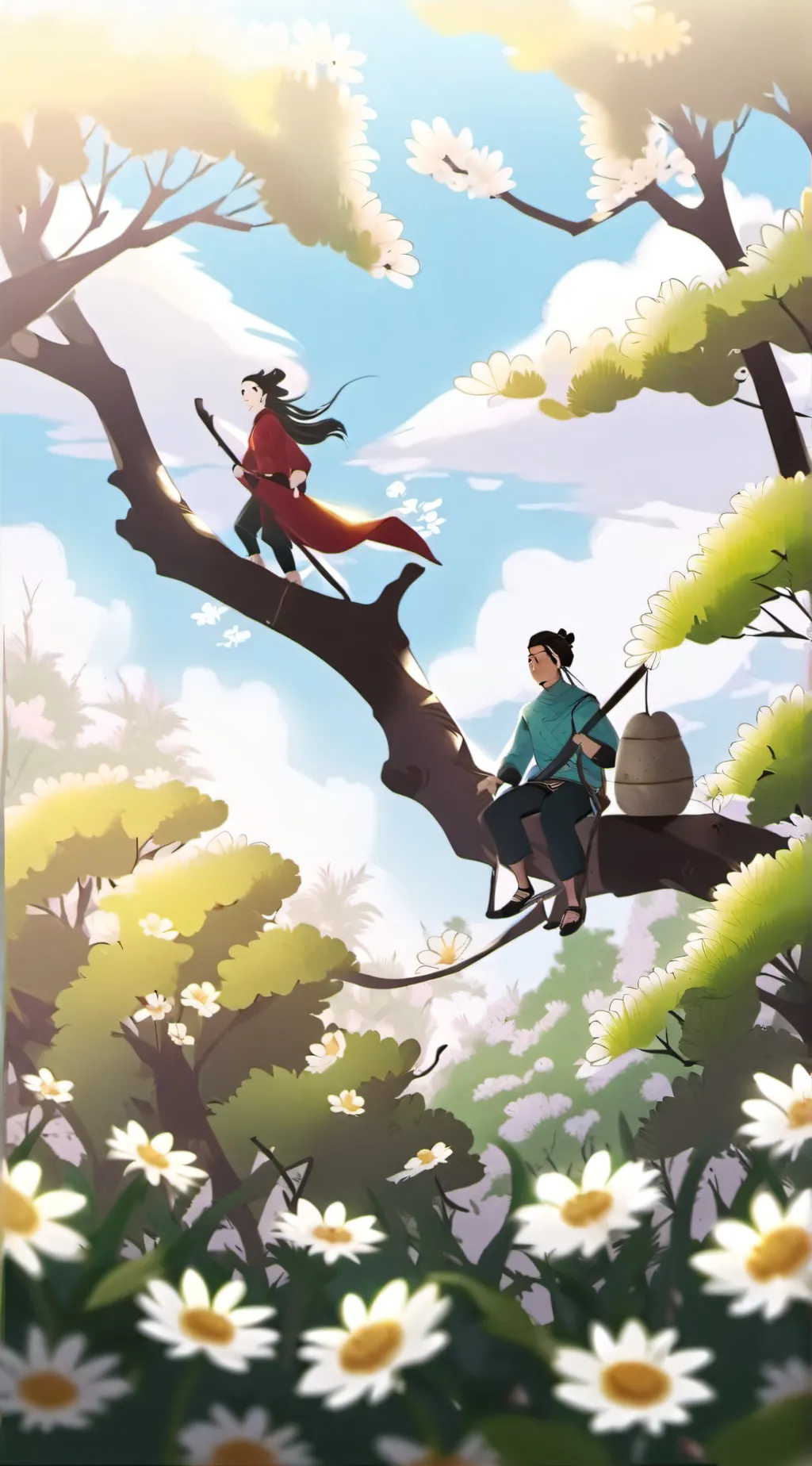 ai character: p chicken nugget c background