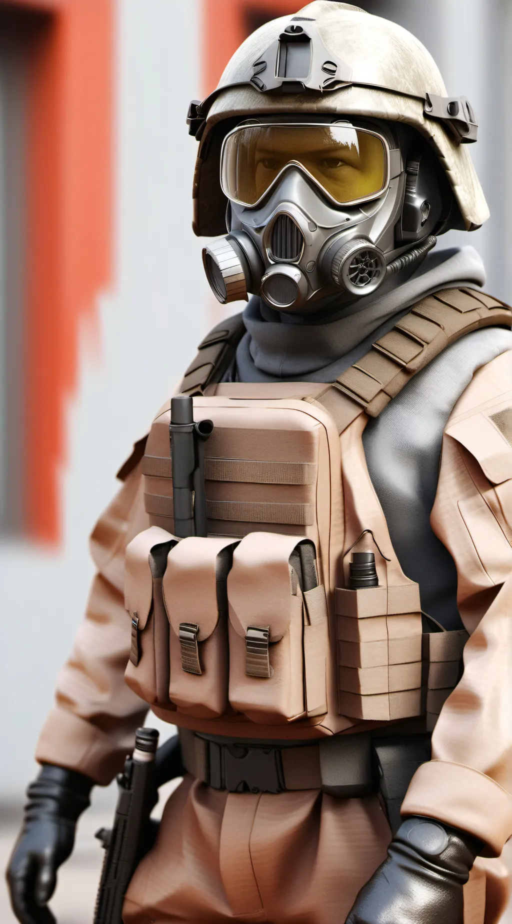 ai character: COD monster au background