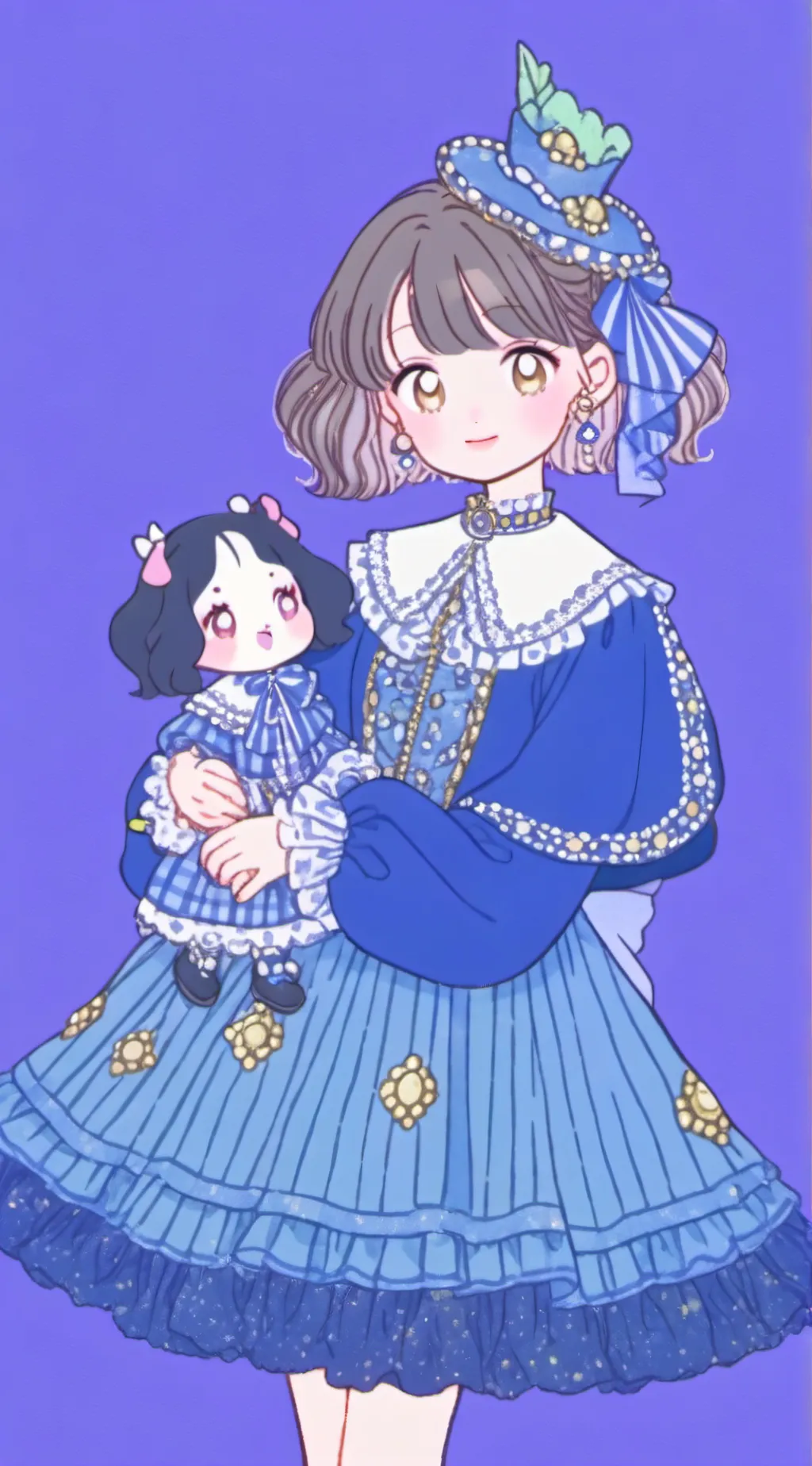 ai character: SUS POMNI  background