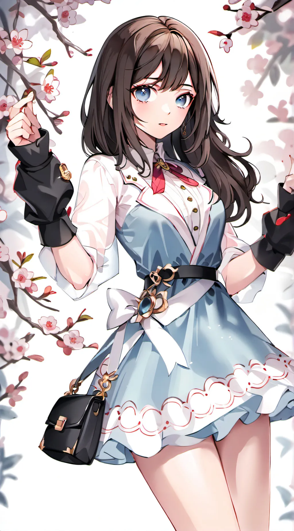 ai character: Mha at your school background