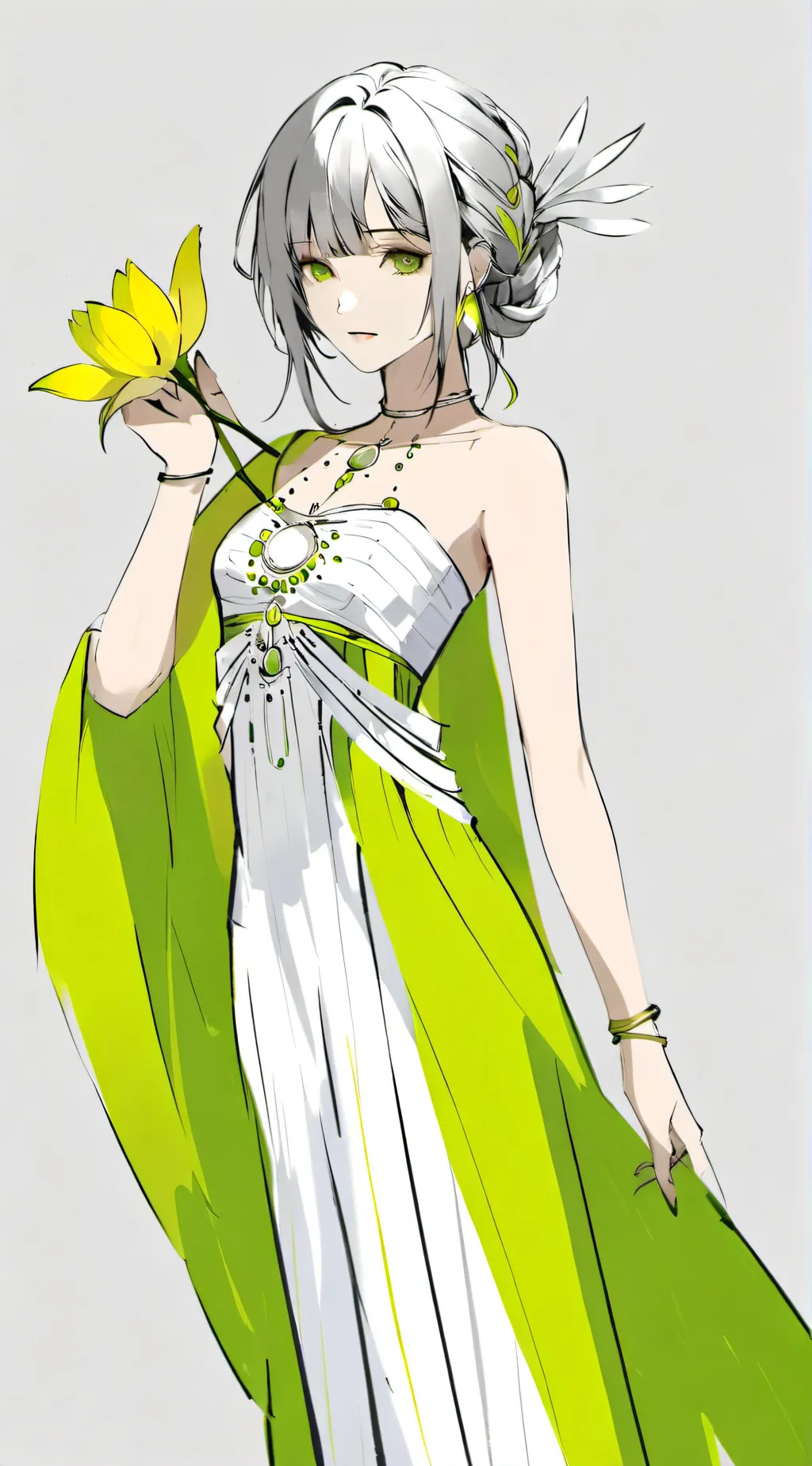 ai character: yuri hanako background