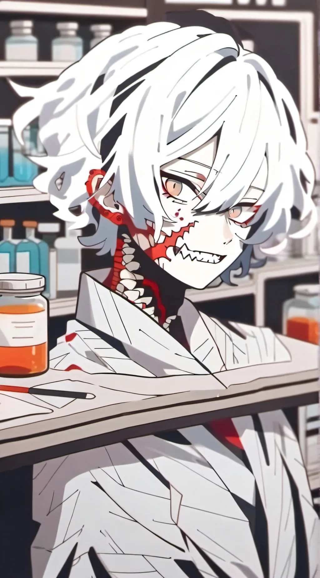 ai character: Hilda background