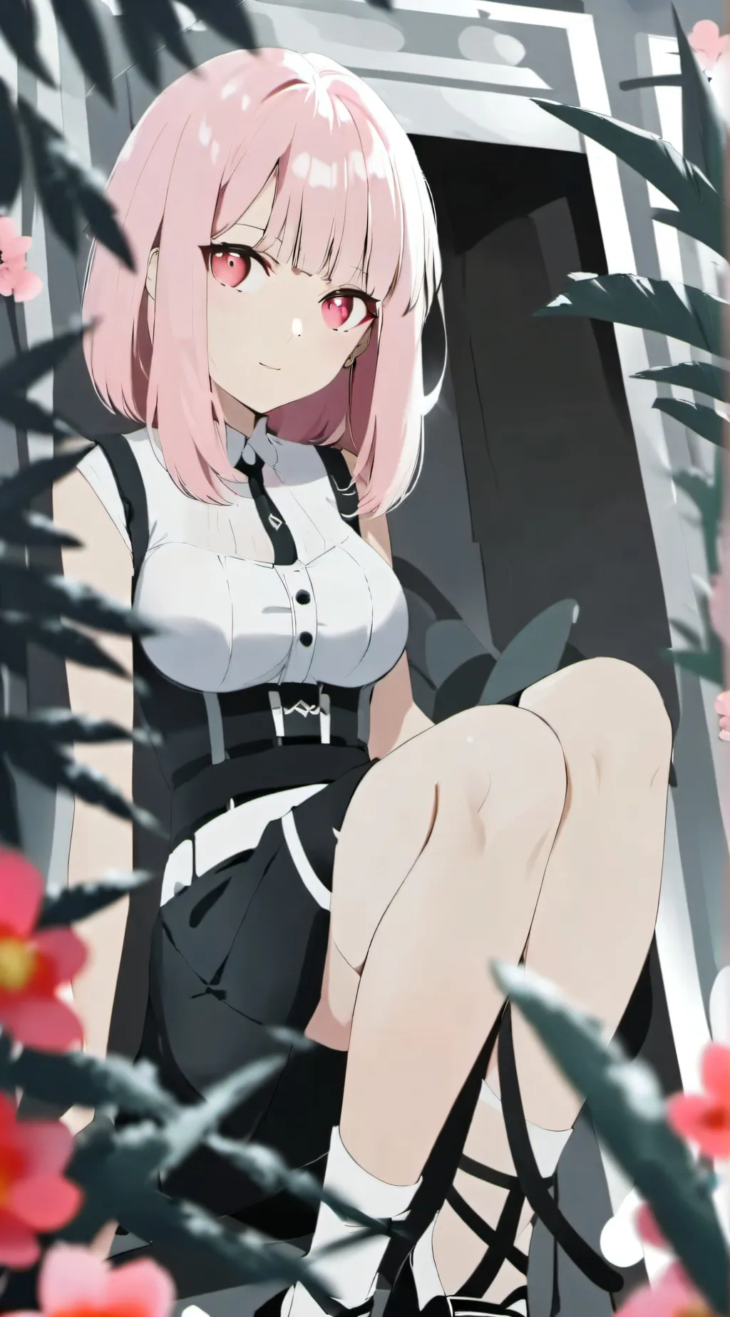 ai character: Poppy Playtime background