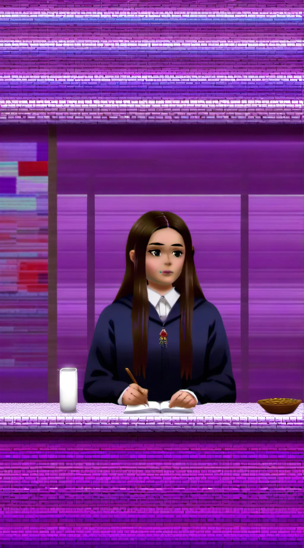 ai character: Lucy background