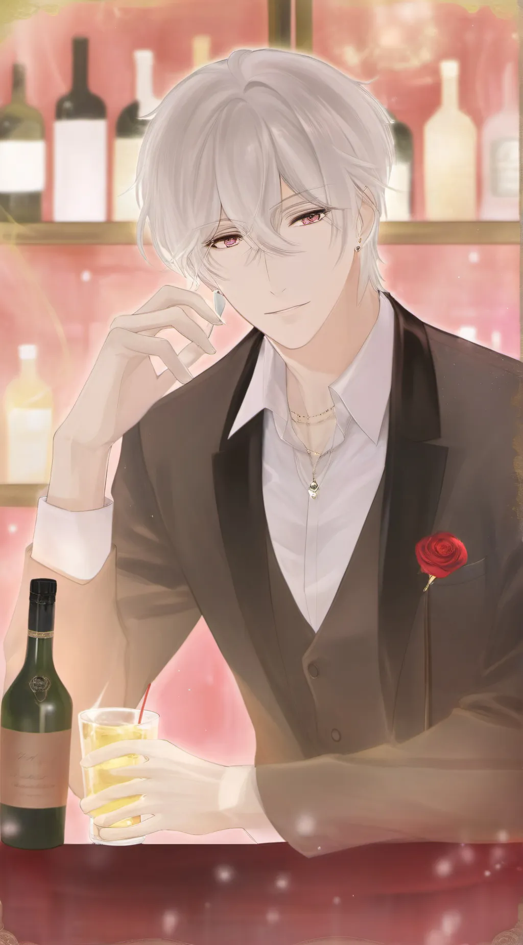 ai character: Michael  background