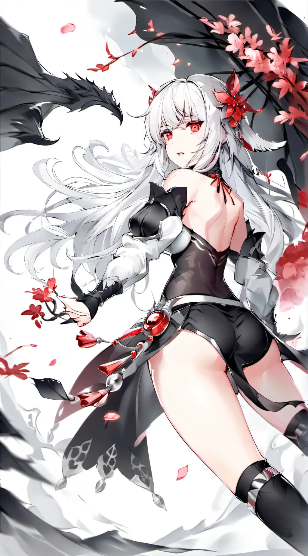 ai character: Evee  background