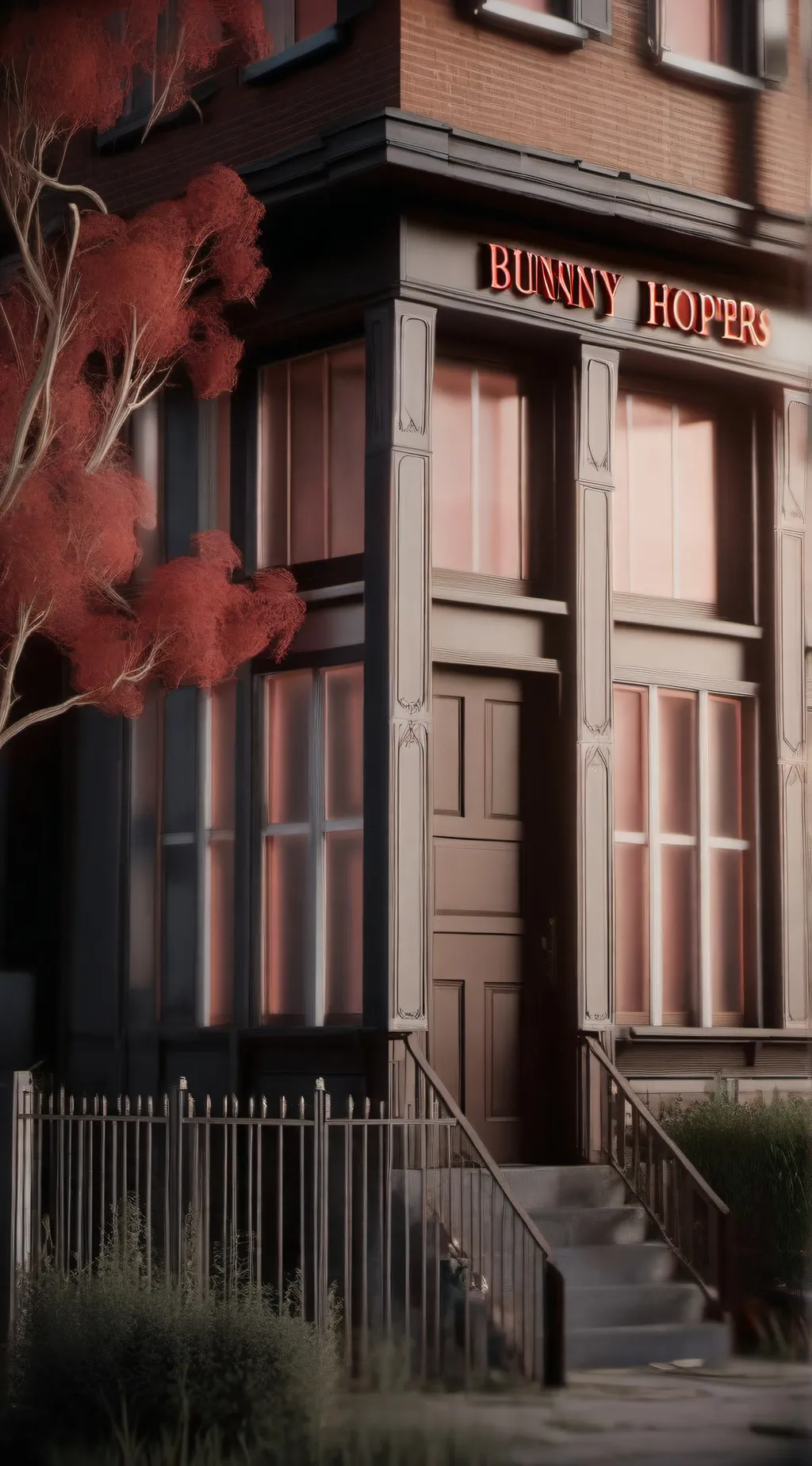 ai character: Bunny Hoppers background