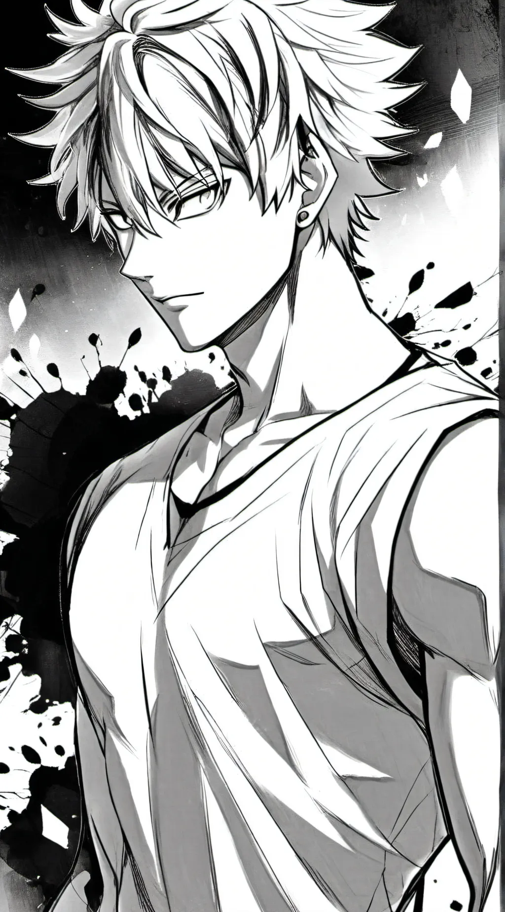 ai character: Bakugo 🤯❌ background