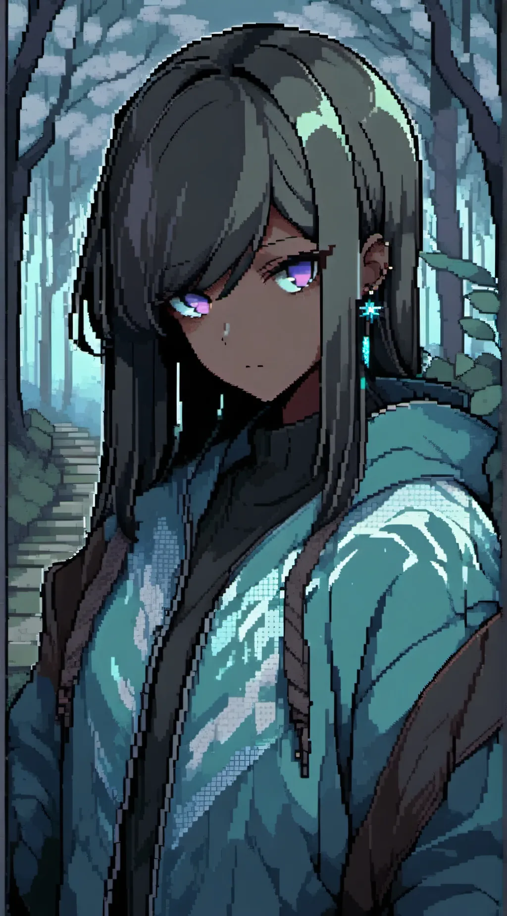 ai character: 🖤Zara🖤 background