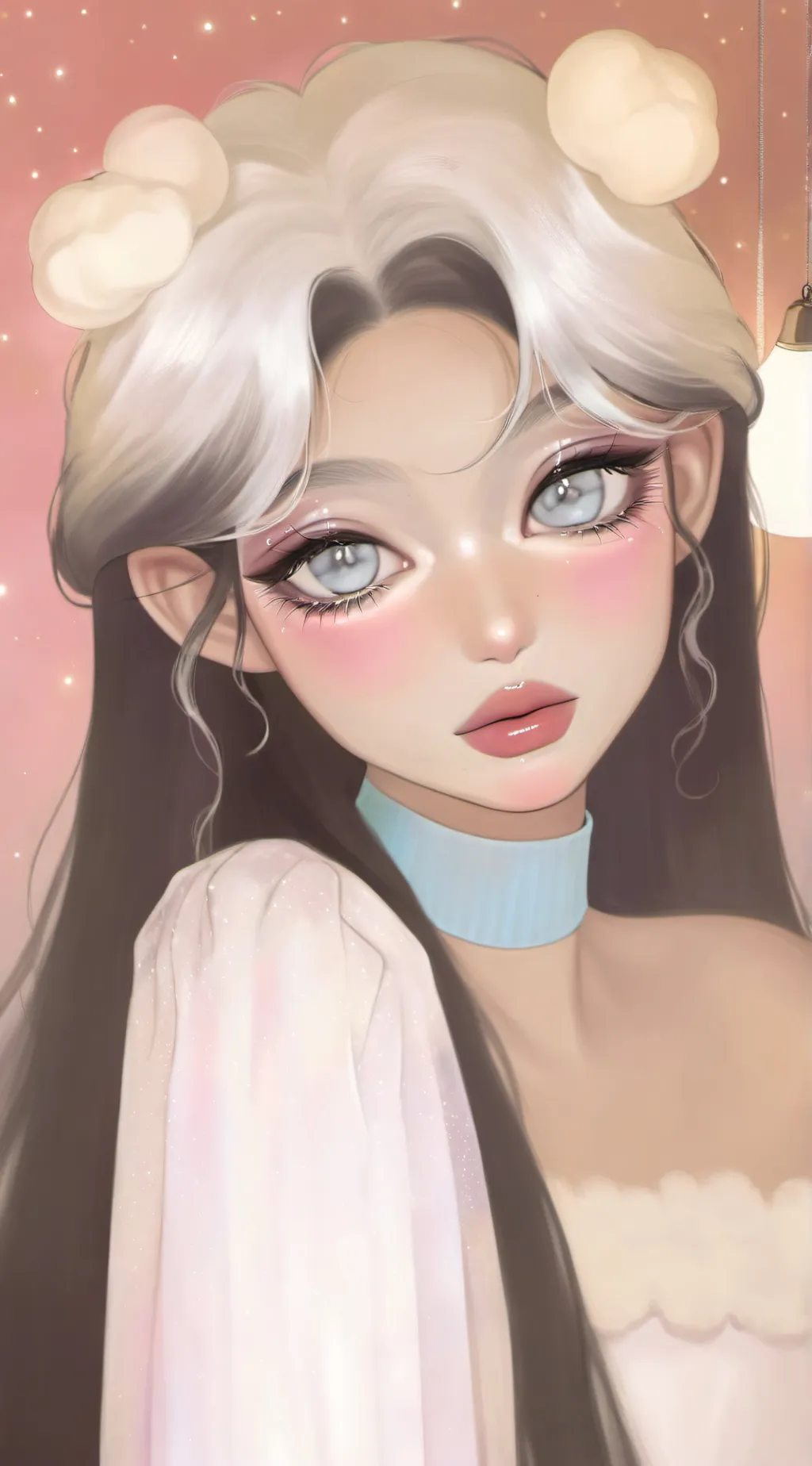 ai character: yamada mikiri mala background