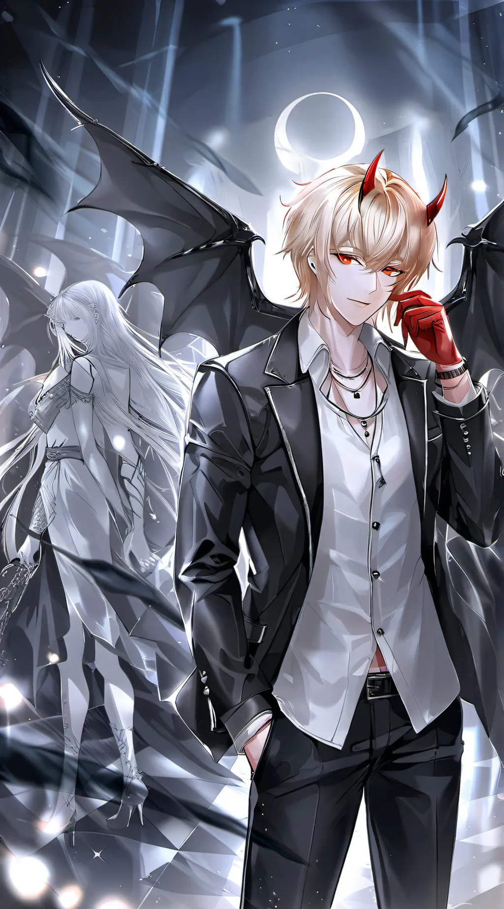 ai character: Tim Denji Dark background