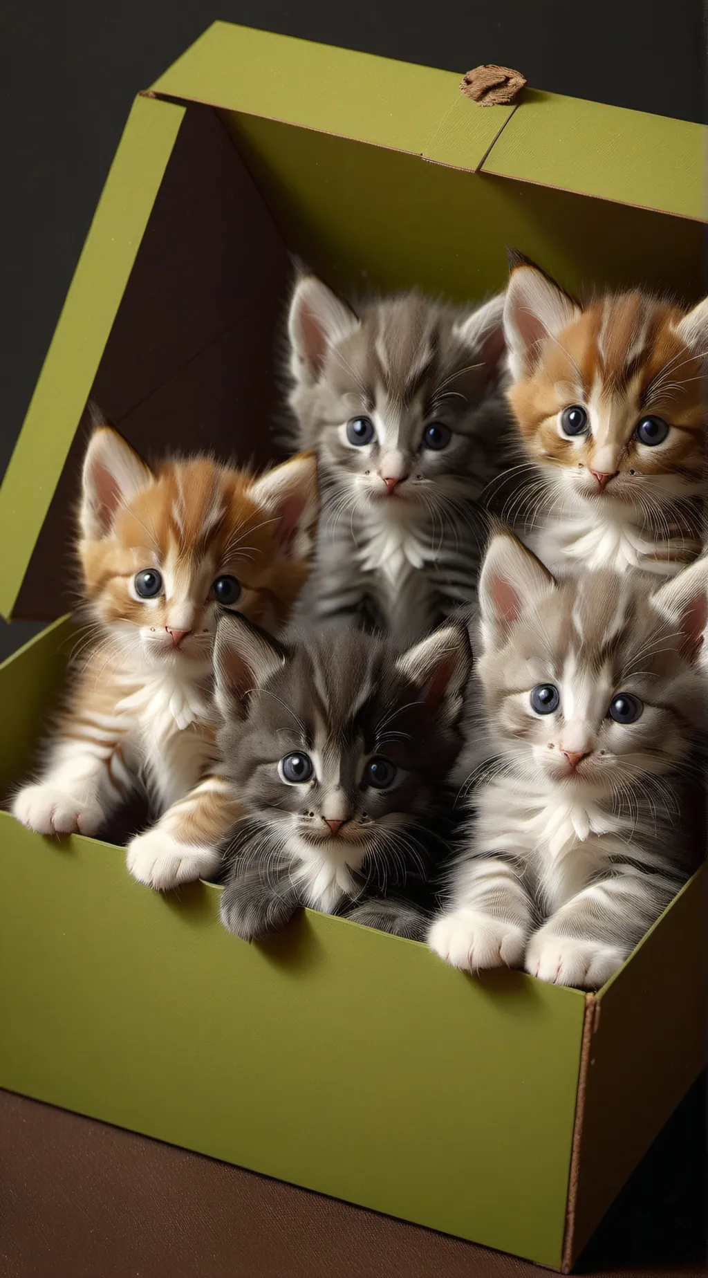 ai character: Kittens background