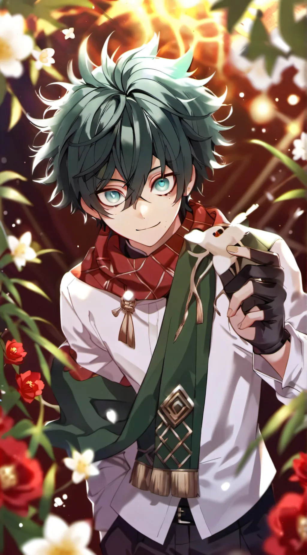 ai character: BakudekuTodorki background