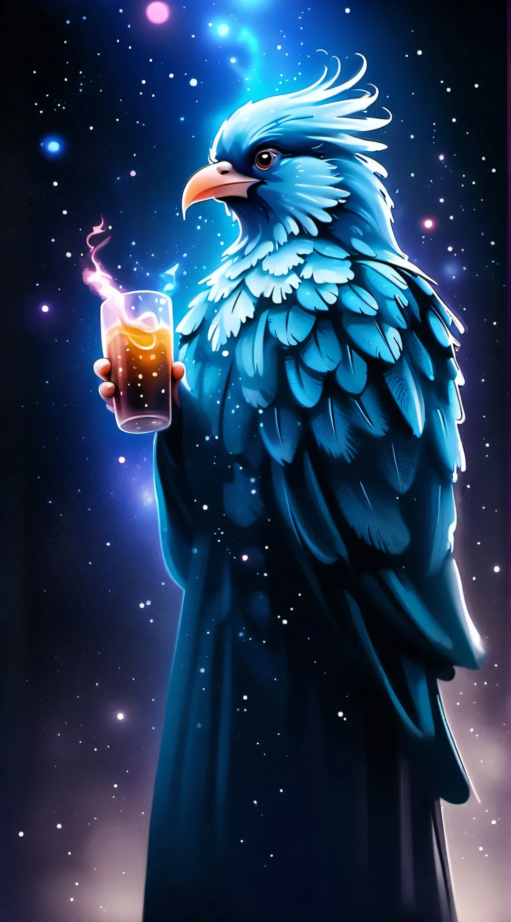 ai character: drunk stella background