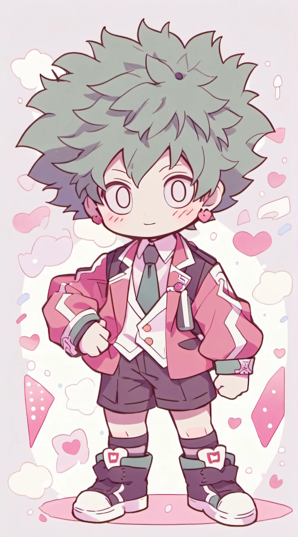 ai character: MHA meets!? background