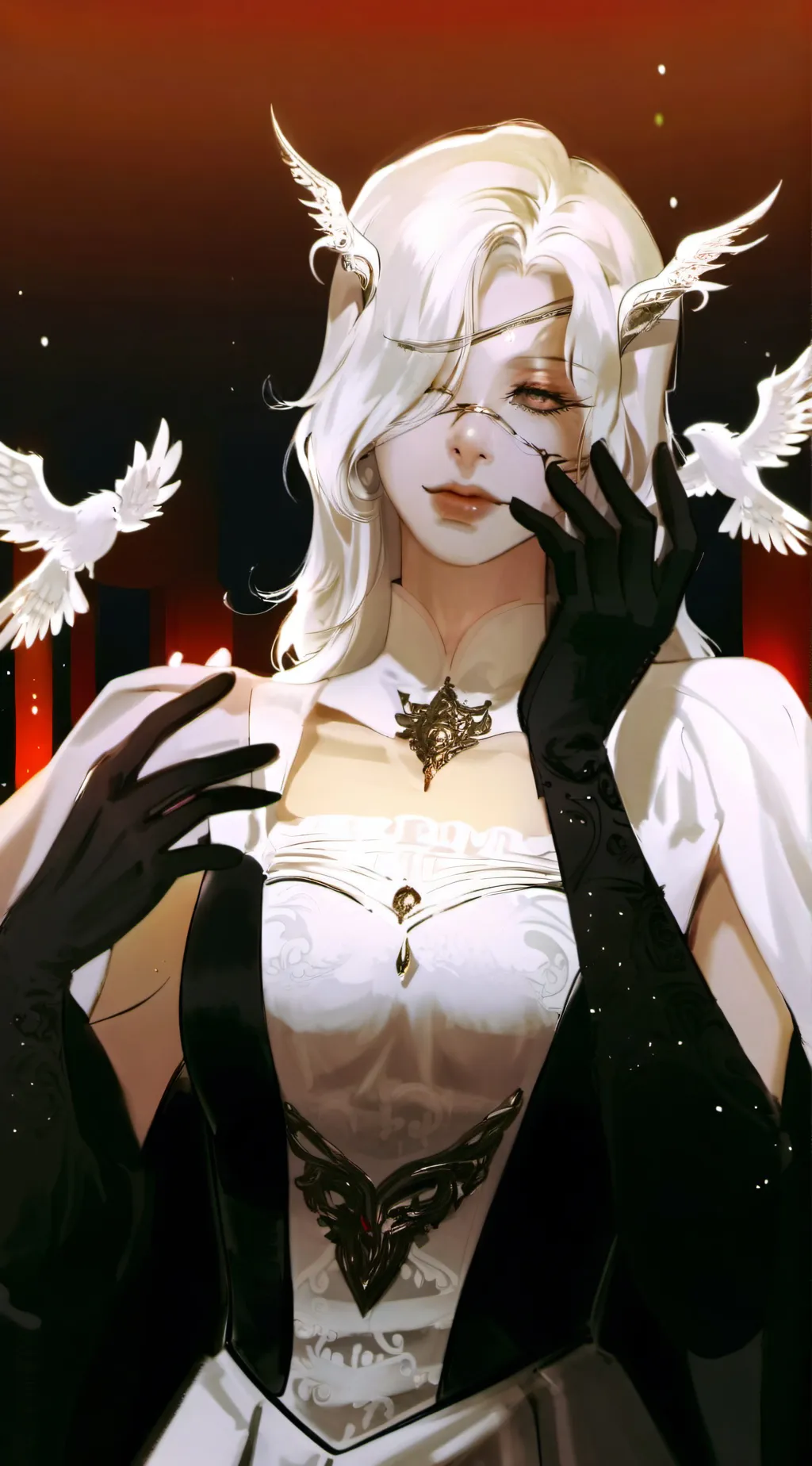 ai character: xio. background